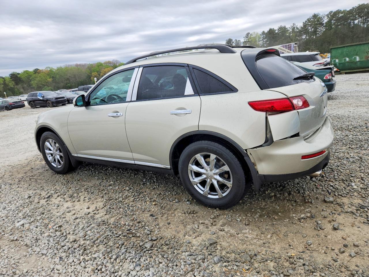 2006 Infiniti Fx35 Base Beige vin: JNRAS08U96X105934