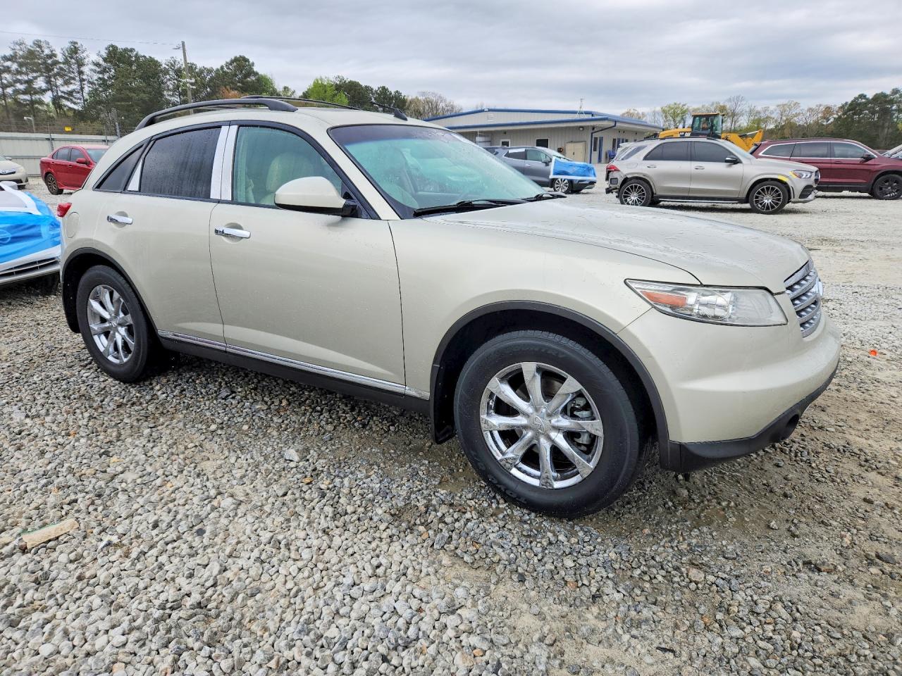 2006 Infiniti Fx35 Base Beige vin: JNRAS08U96X105934