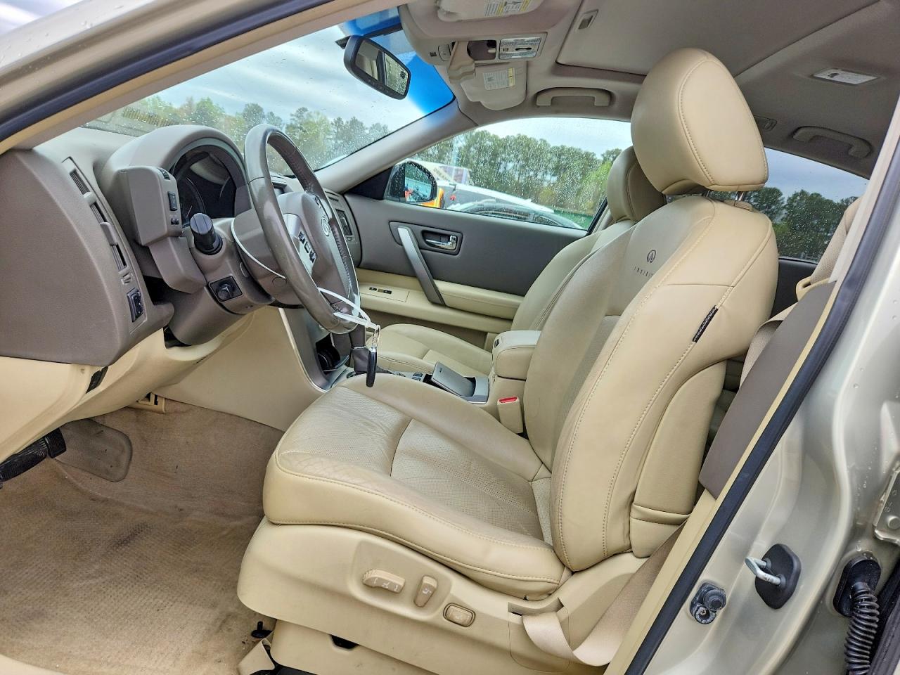 2006 Infiniti Fx35 Base Beige vin: JNRAS08U96X105934