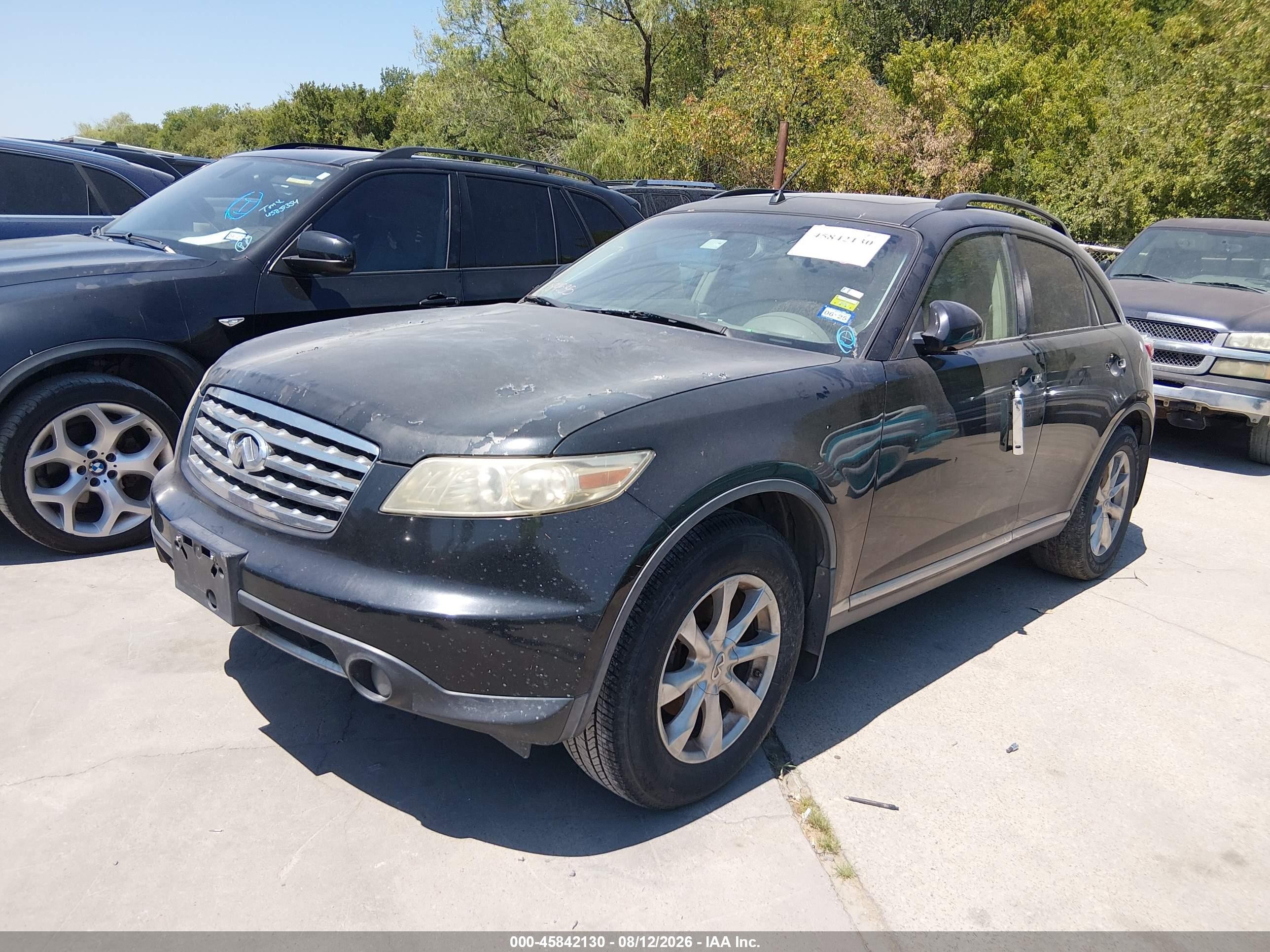 2008 Infiniti Fx35   Black vin: JNRAS08U98X102714