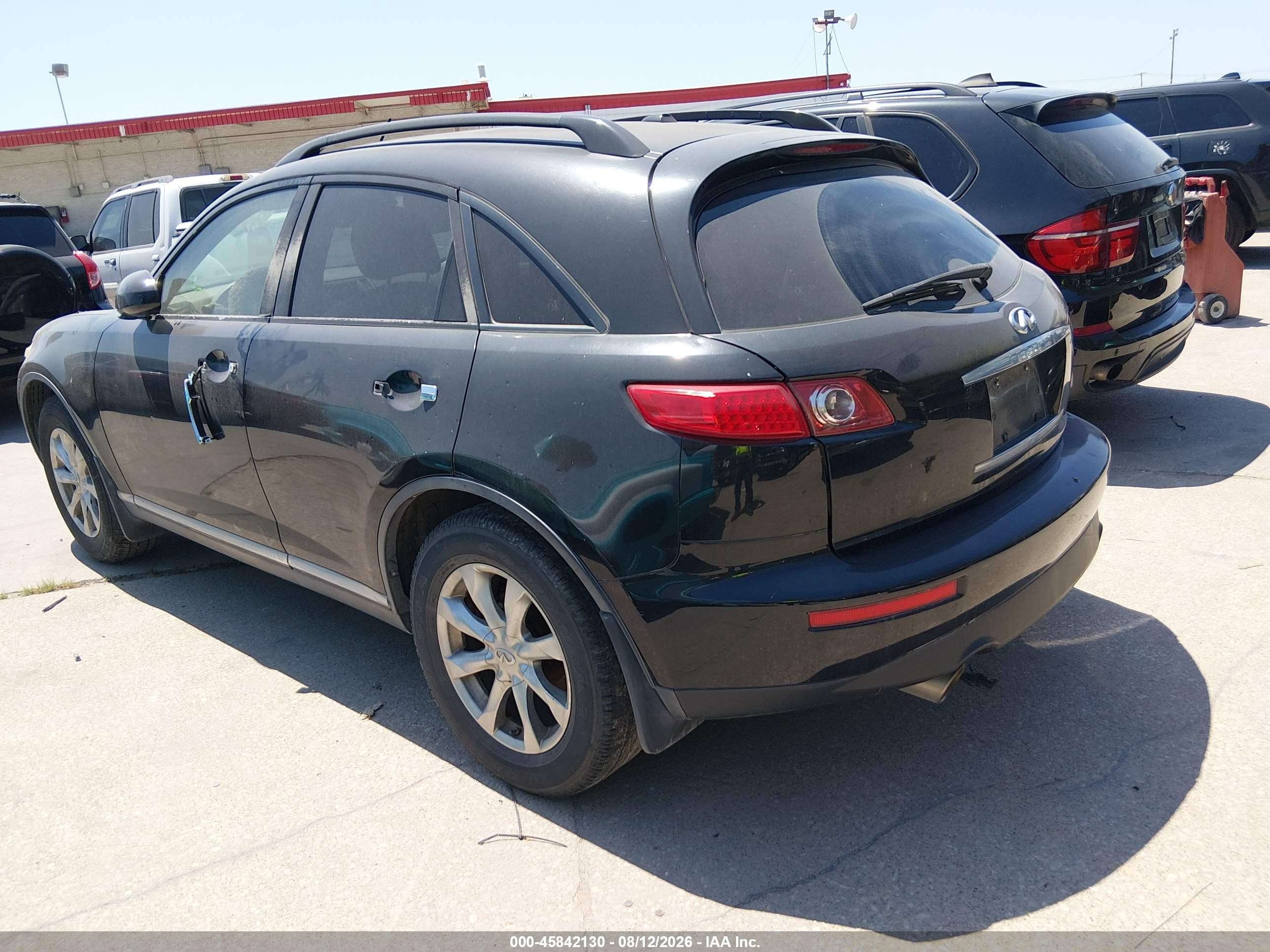 2008 Infiniti Fx35   Black vin: JNRAS08U98X102714
