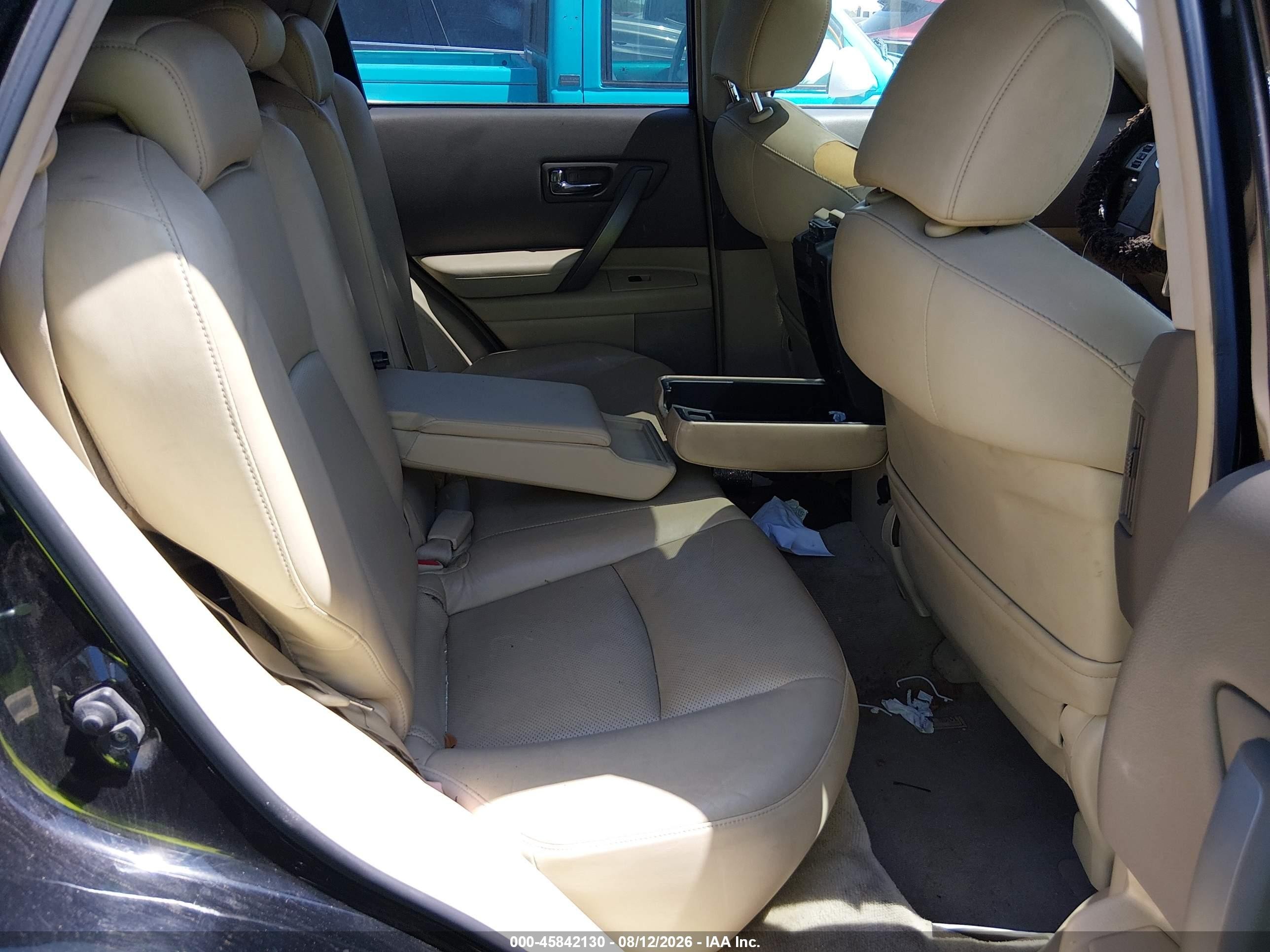 2008 Infiniti Fx35   Black vin: JNRAS08U98X102714