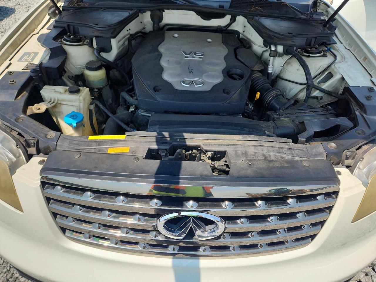 2008 Infiniti Fx35 Base White vin: JNRAS08U98X103118