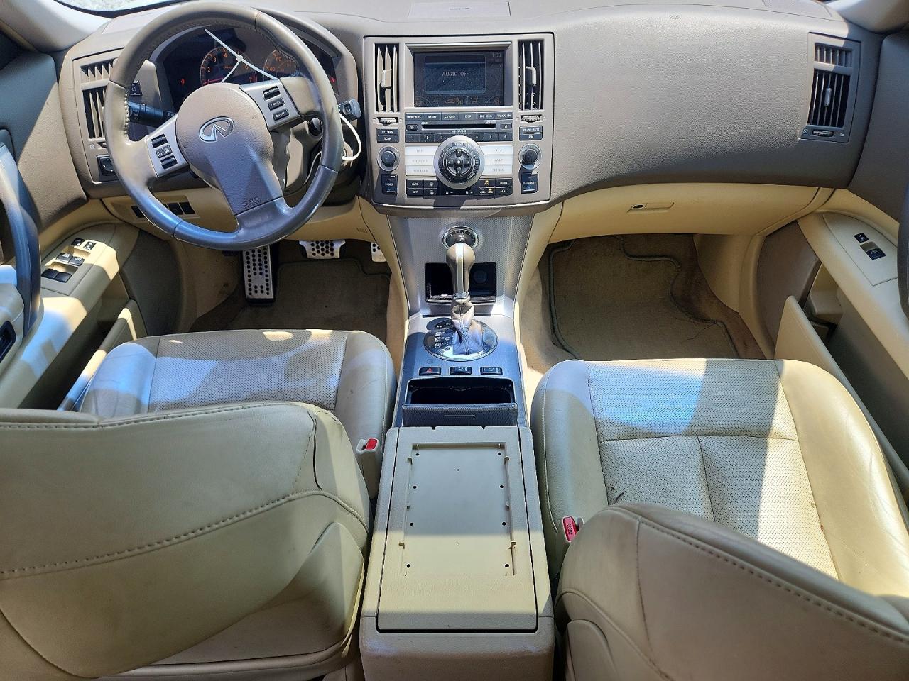 2008 Infiniti Fx35 Base White vin: JNRAS08U98X103118