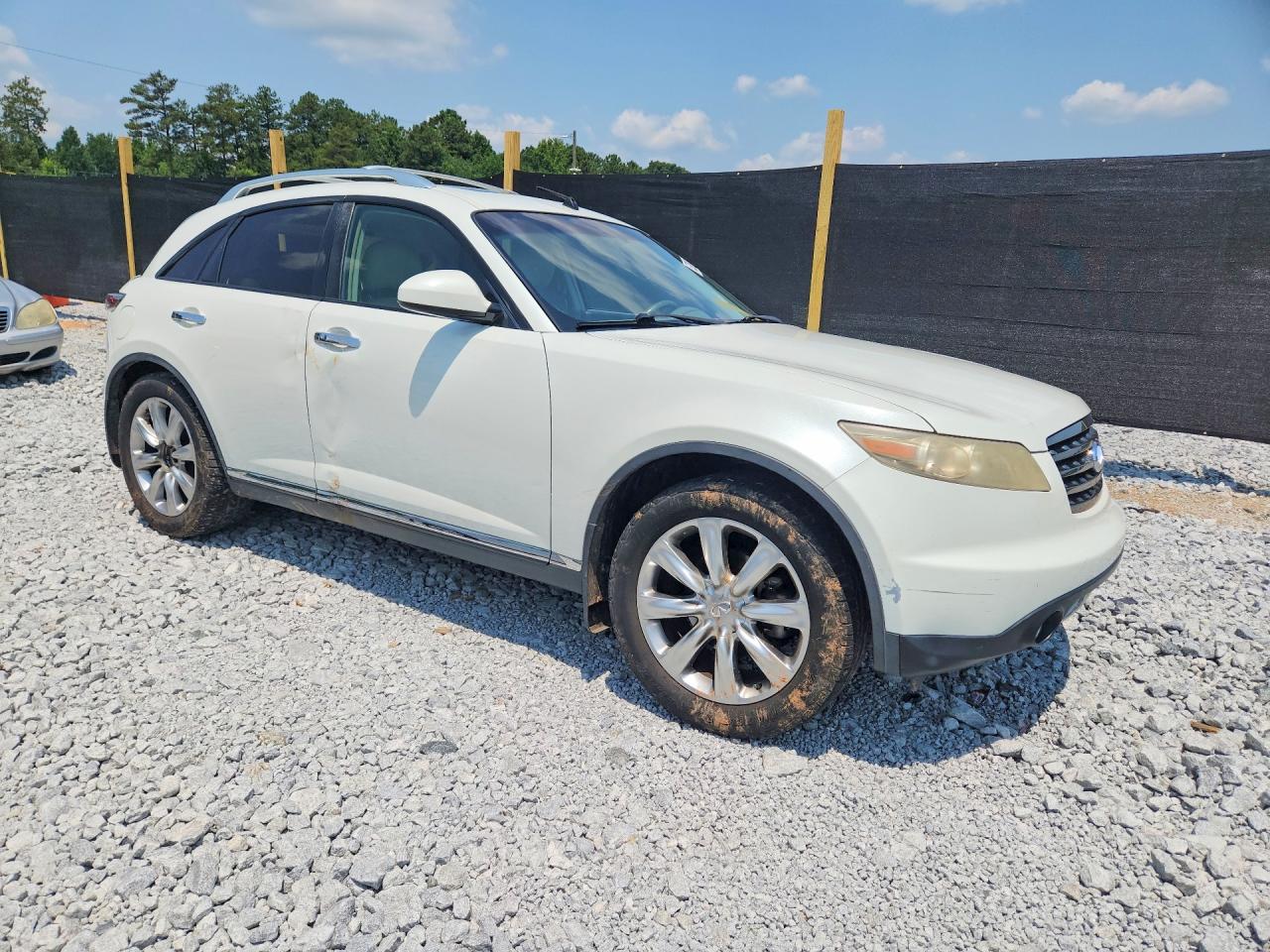 2008 Infiniti Fx35 Base White vin: JNRAS08U98X103118