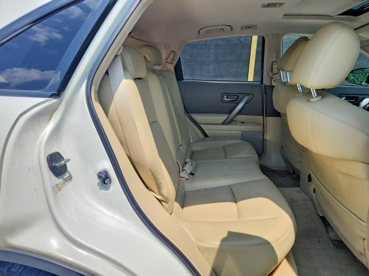 2008 Infiniti Fx35 Base White vin: JNRAS08U98X103118