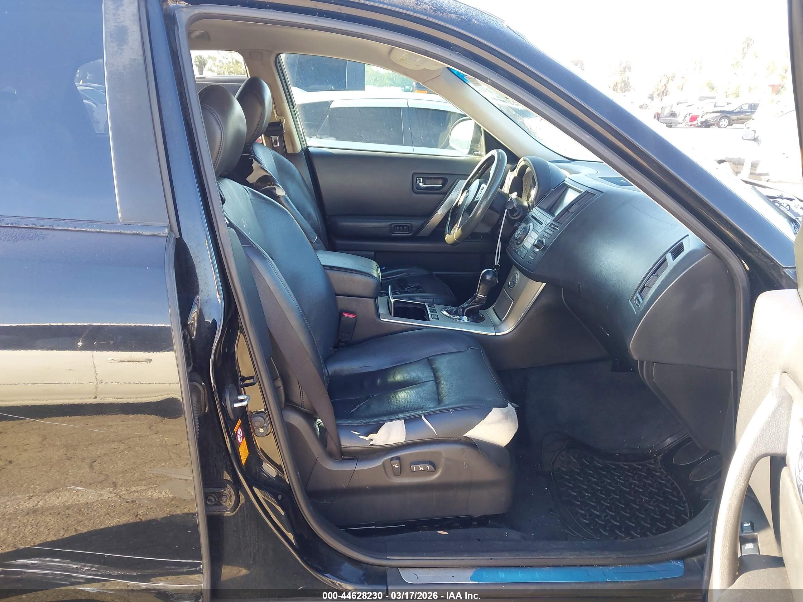 2006 Infiniti Fx35   Черный vin: JNRAS08UX6X105909