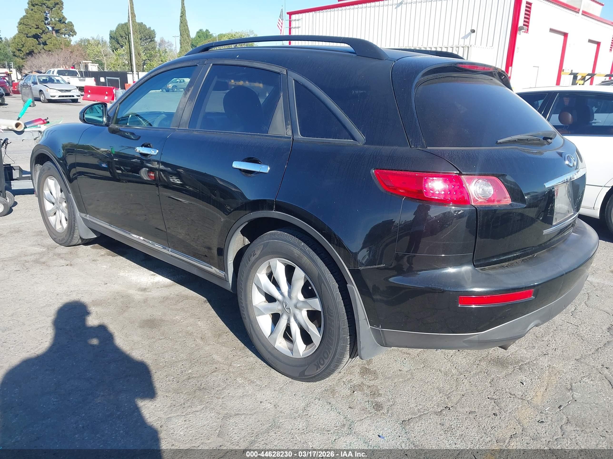 2006 Infiniti Fx35   Черный vin: JNRAS08UX6X105909