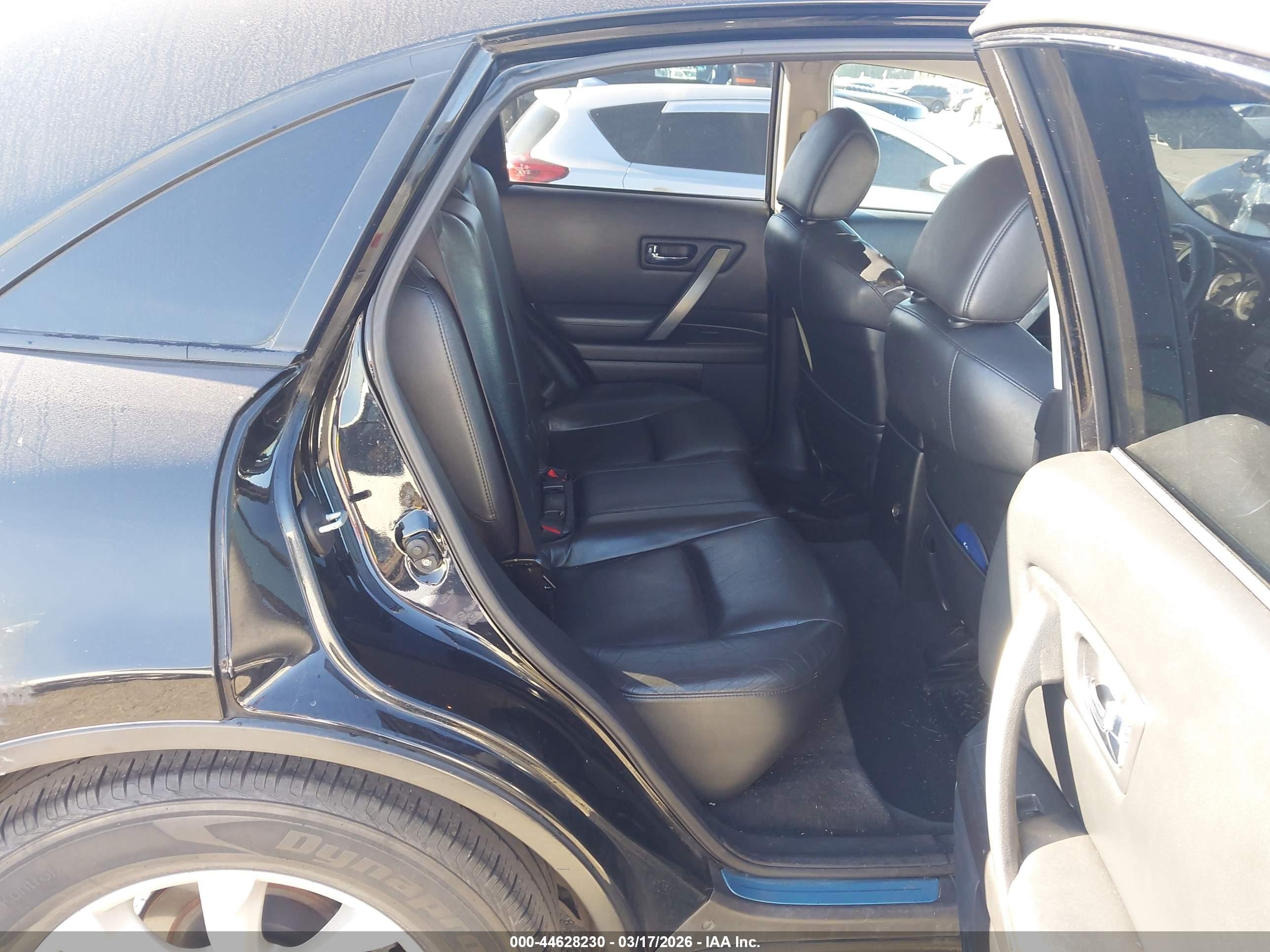 2006 Infiniti Fx35   Черный vin: JNRAS08UX6X105909
