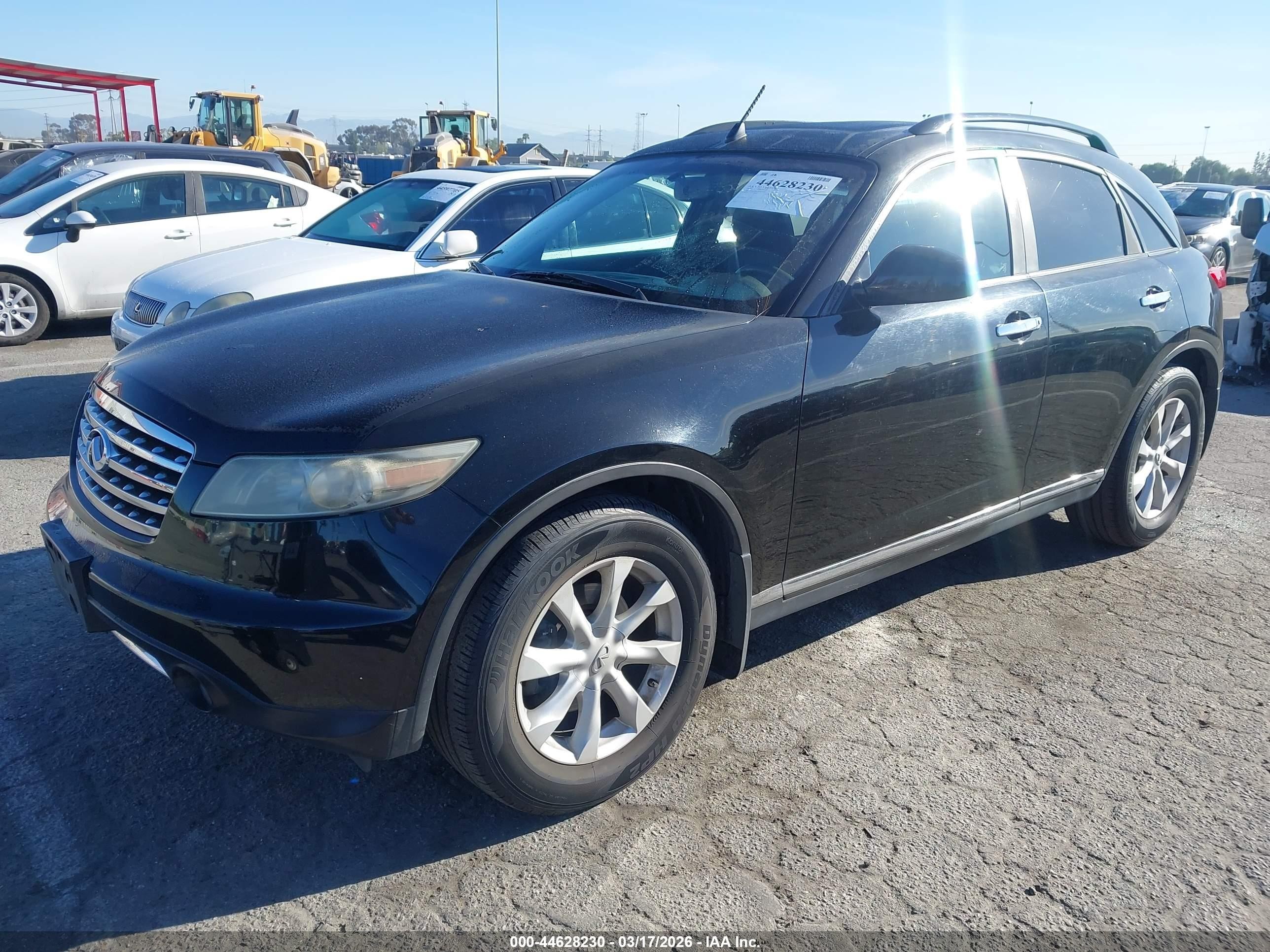 2006 Infiniti Fx35   Черный vin: JNRAS08UX6X105909