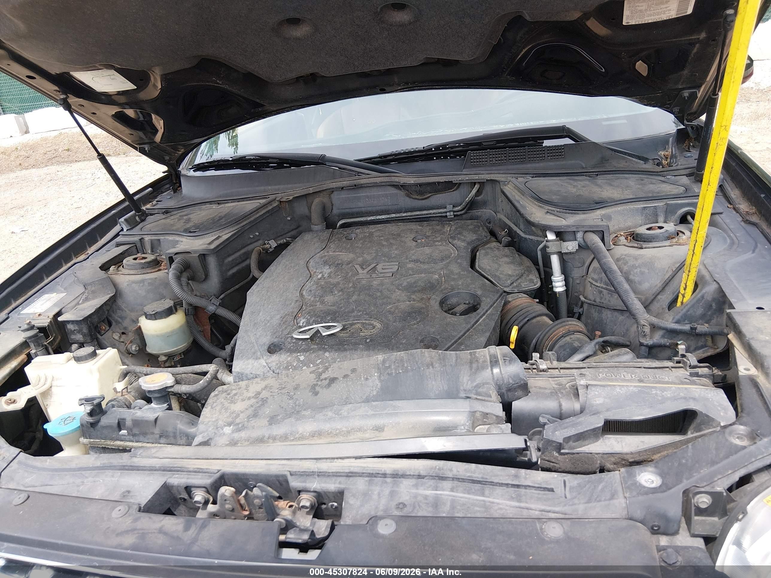 2003 Infiniti Fx35 Black vin: JNRAS08W03X208267