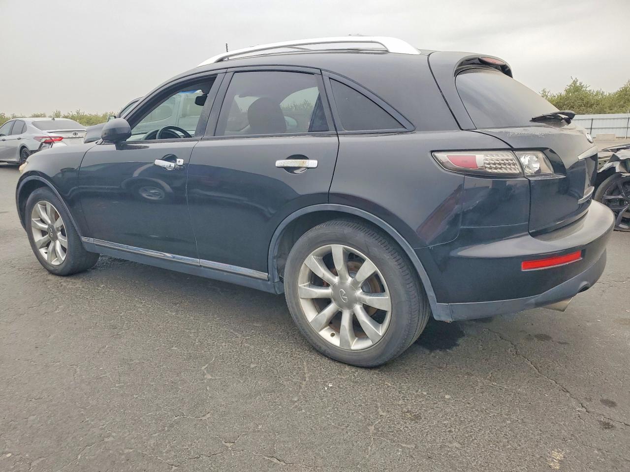2006 Infiniti Fx35 Base Black vin: JNRAS08W06X203316