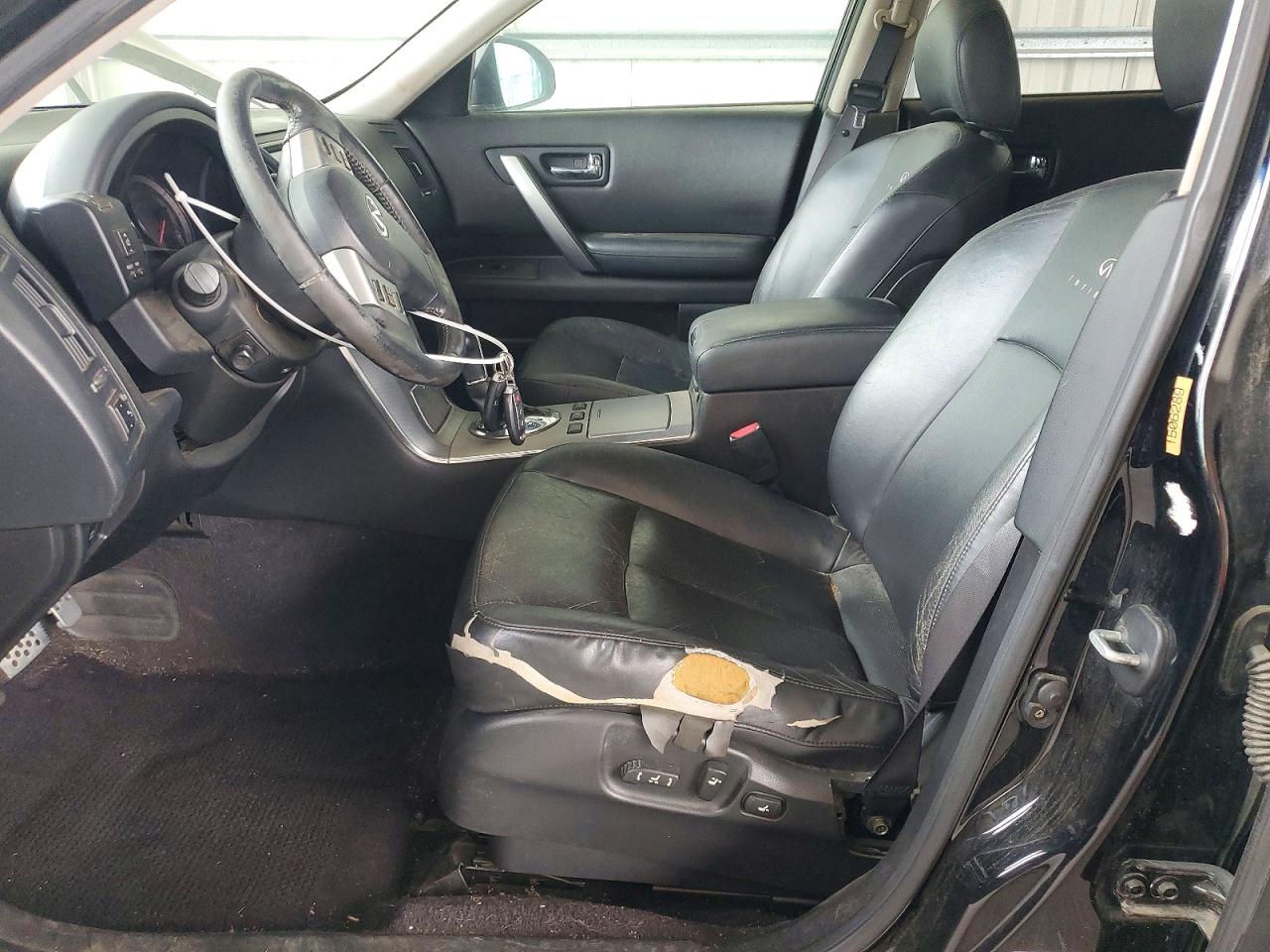 2006 Infiniti Fx35 Base Black vin: JNRAS08W06X203316