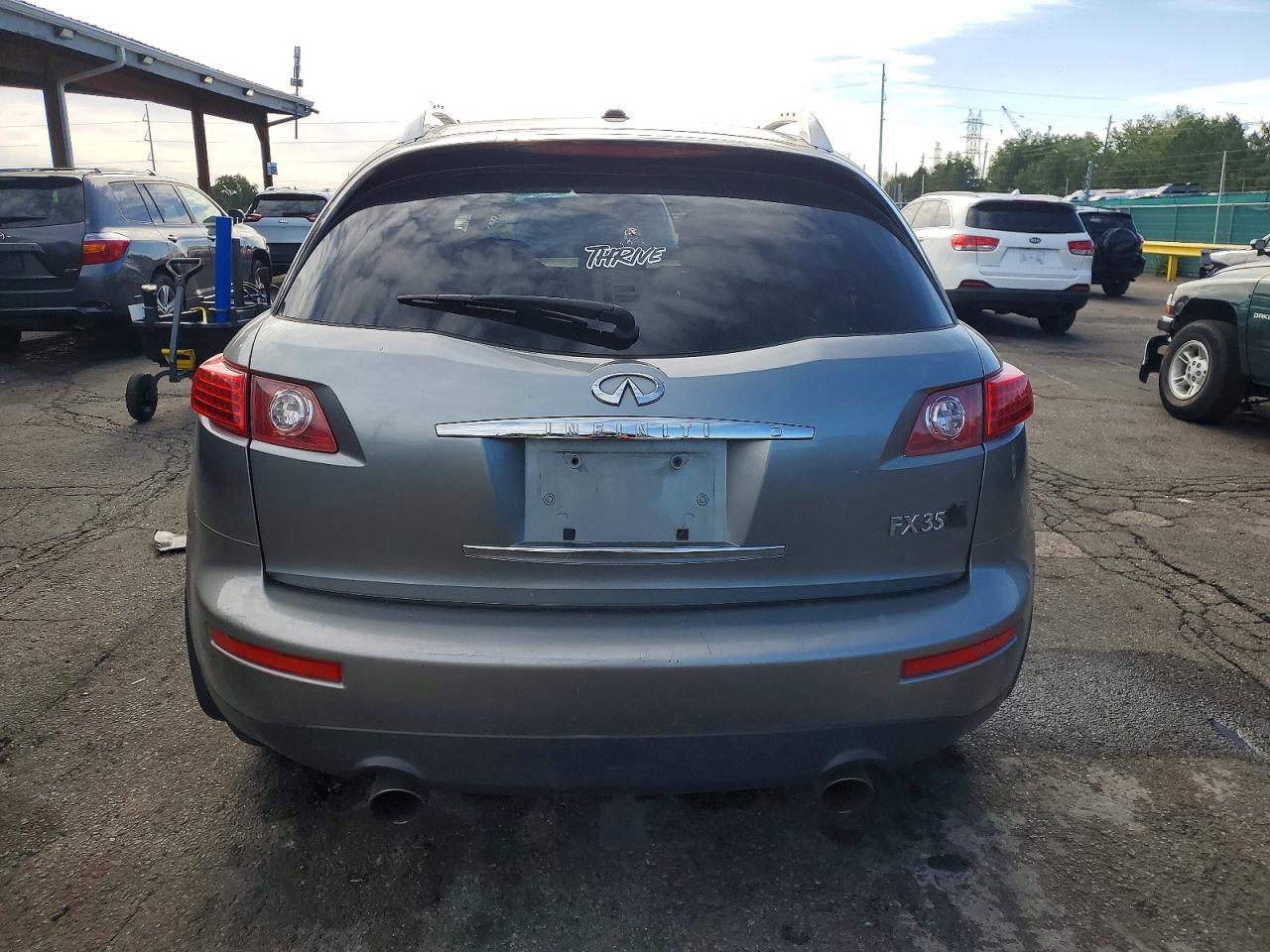 2006 Infiniti Fx35 Base Silver vin: JNRAS08W06X205499