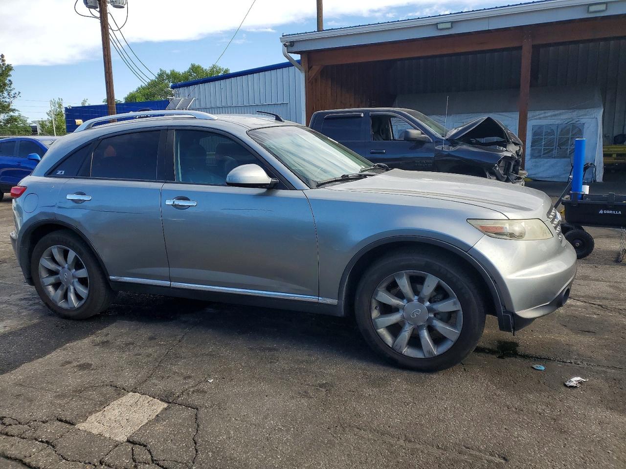 2006 Infiniti Fx35 Base Silver vin: JNRAS08W06X205499