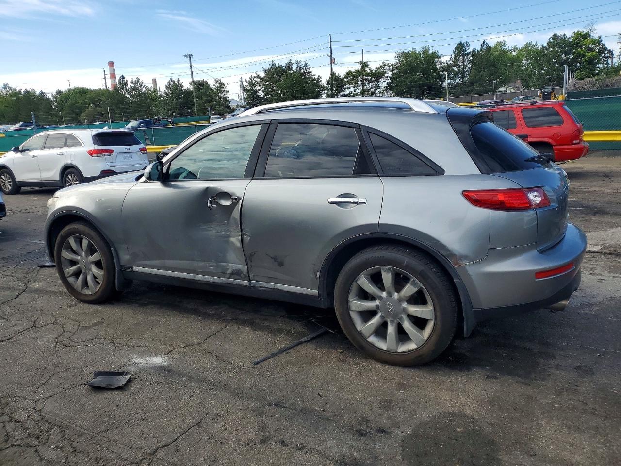 2006 Infiniti Fx35 Base Silver vin: JNRAS08W06X205499