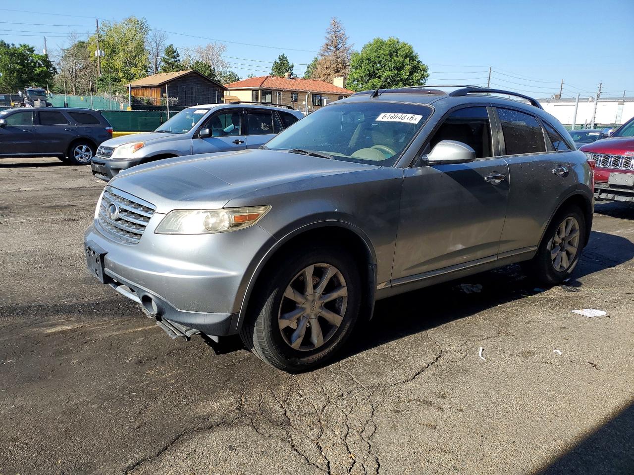 2006 Infiniti Fx35 Base Серый vin: JNRAS08W06X208399