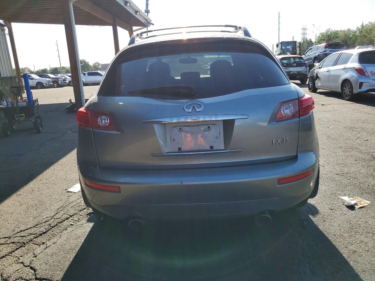 2006 Infiniti Fx35 Base Gray vin: JNRAS08W06X208399