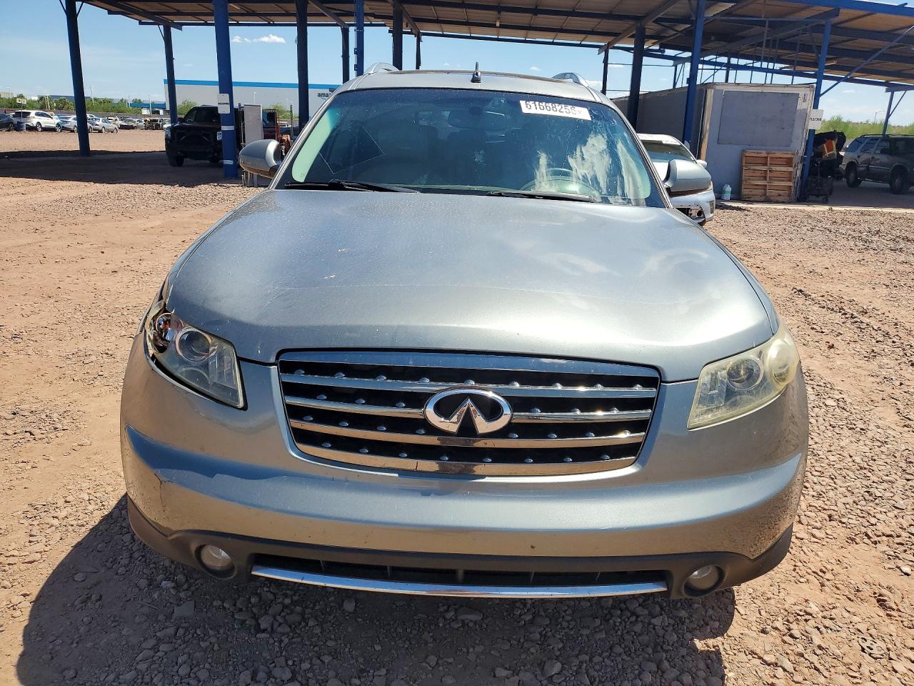 2007 Infiniti Fx35 Base Gray vin: JNRAS08W07X205276