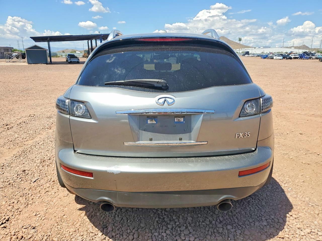 2007 Infiniti Fx35 Base Gray vin: JNRAS08W07X205276