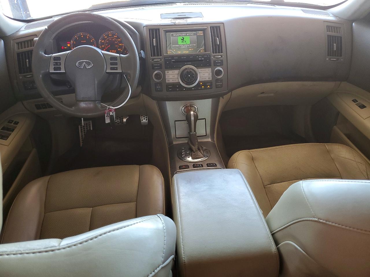 2007 Infiniti Fx35 Base Gray vin: JNRAS08W07X205276