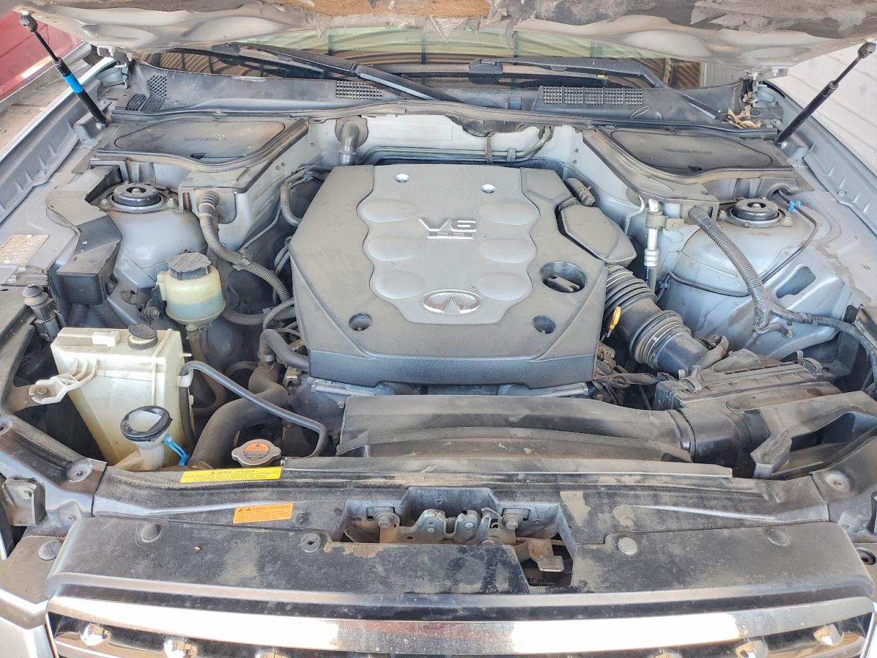 2007 Infiniti Fx35 Base Gray vin: JNRAS08W07X205276