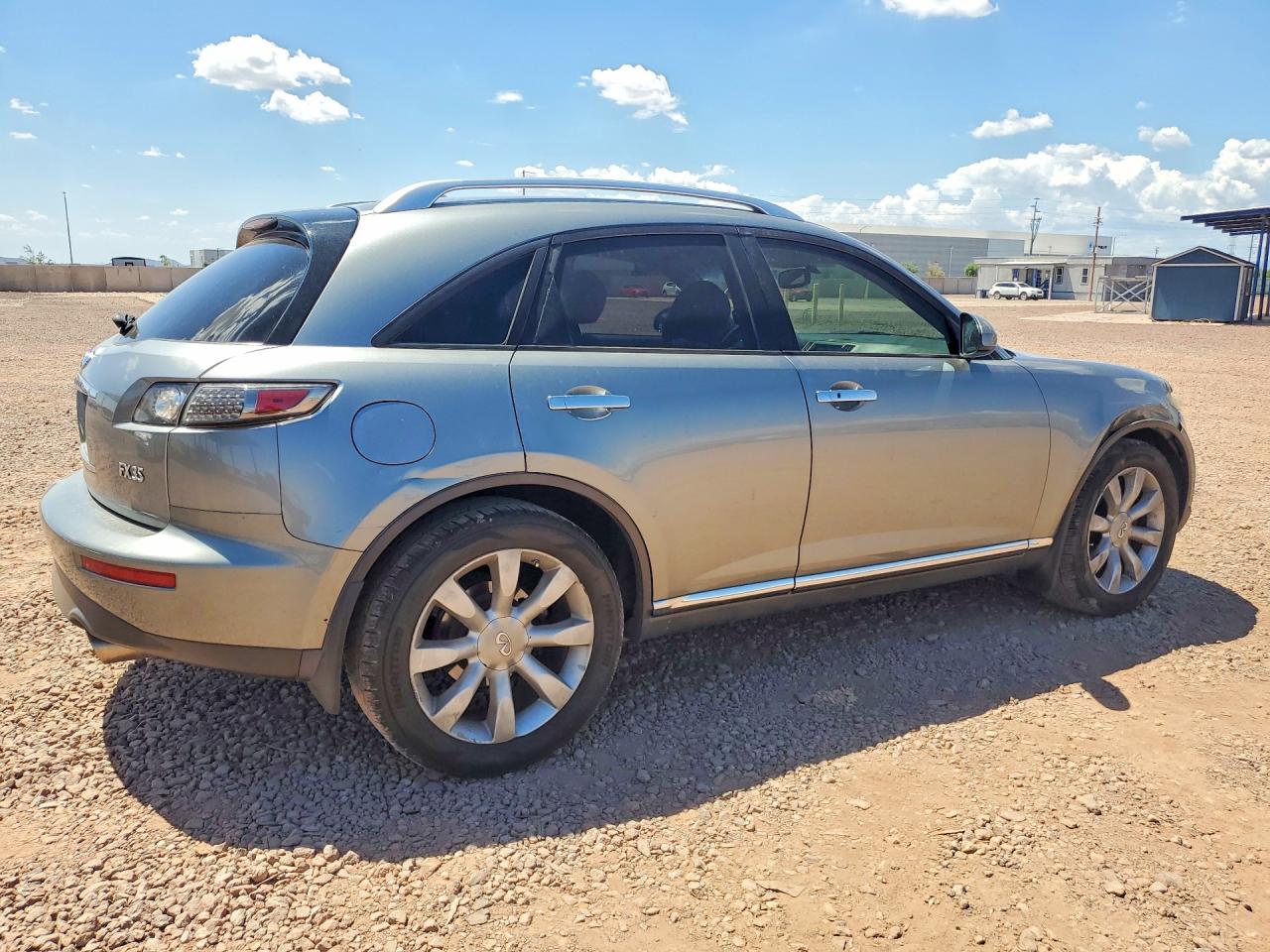 2007 Infiniti Fx35 Base Gray vin: JNRAS08W07X205276