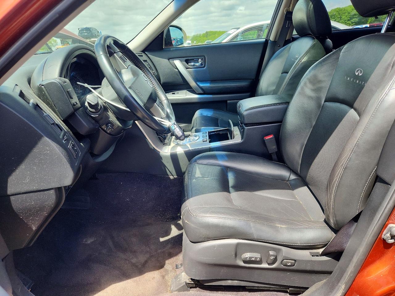 2008 Infiniti Fx35 Base Orange vin: JNRAS08W08X205764