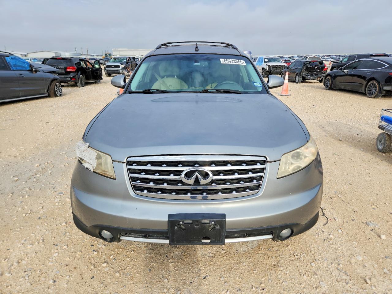 2008 Infiniti Fx35 Base Silver vin: JNRAS08W08X207255