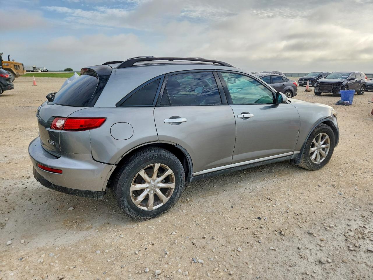 2008 Infiniti Fx35 Base Silver vin: JNRAS08W08X207255