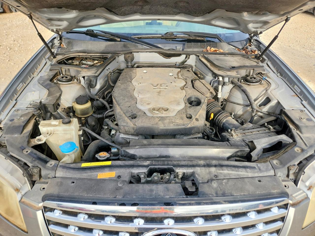 2008 Infiniti Fx35 Base Silver vin: JNRAS08W08X207255