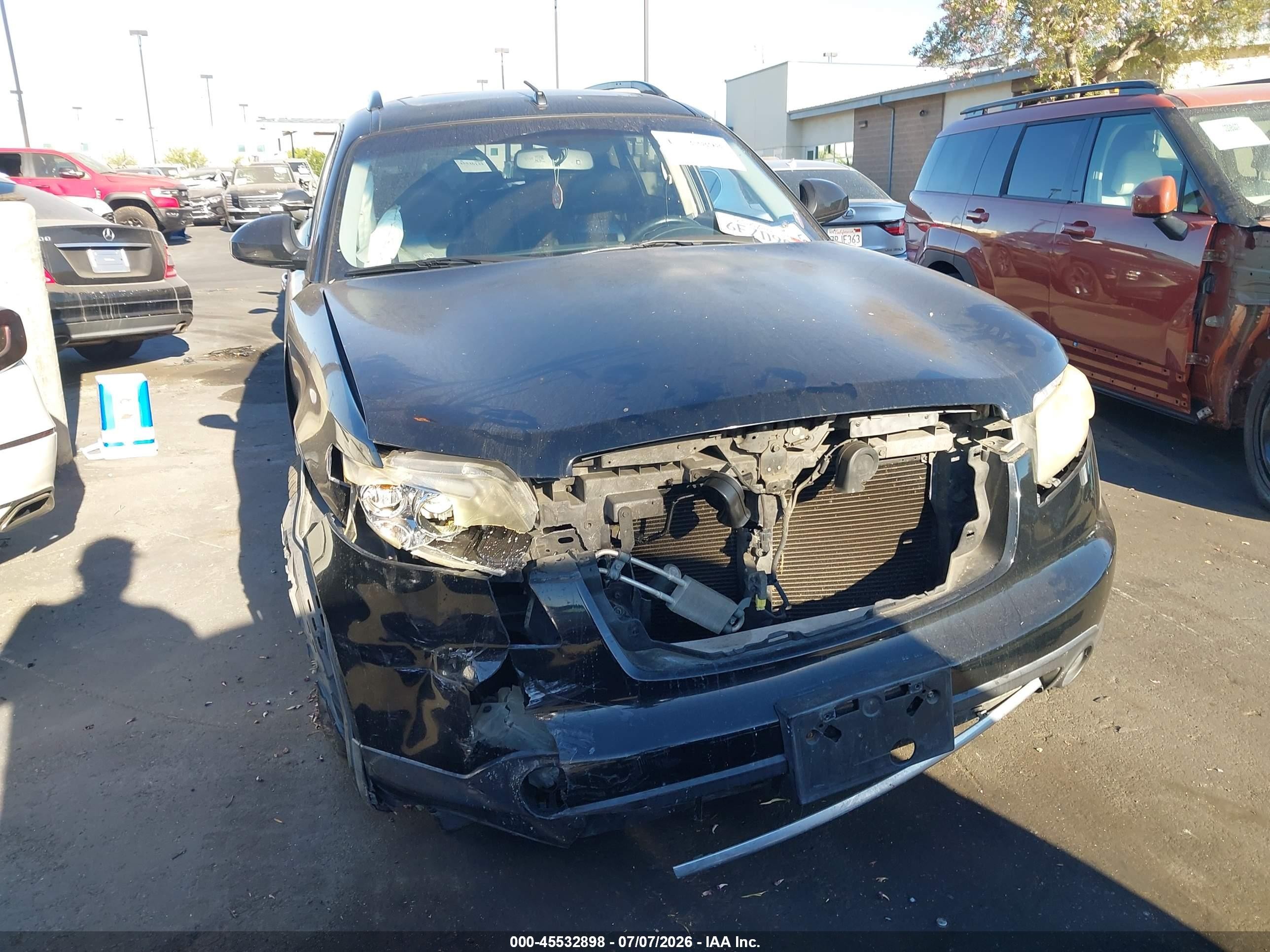 2008 Infiniti Fx35   Black vin: JNRAS08W08X210415