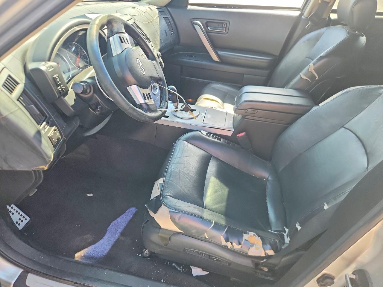 2003 Infiniti Fx35 Base Silver vin: JNRAS08W13X204194