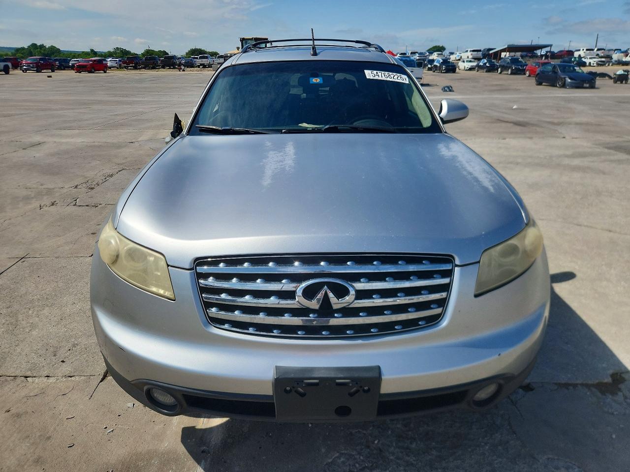 2003 Infiniti Fx35 Base Silver vin: JNRAS08W13X204194
