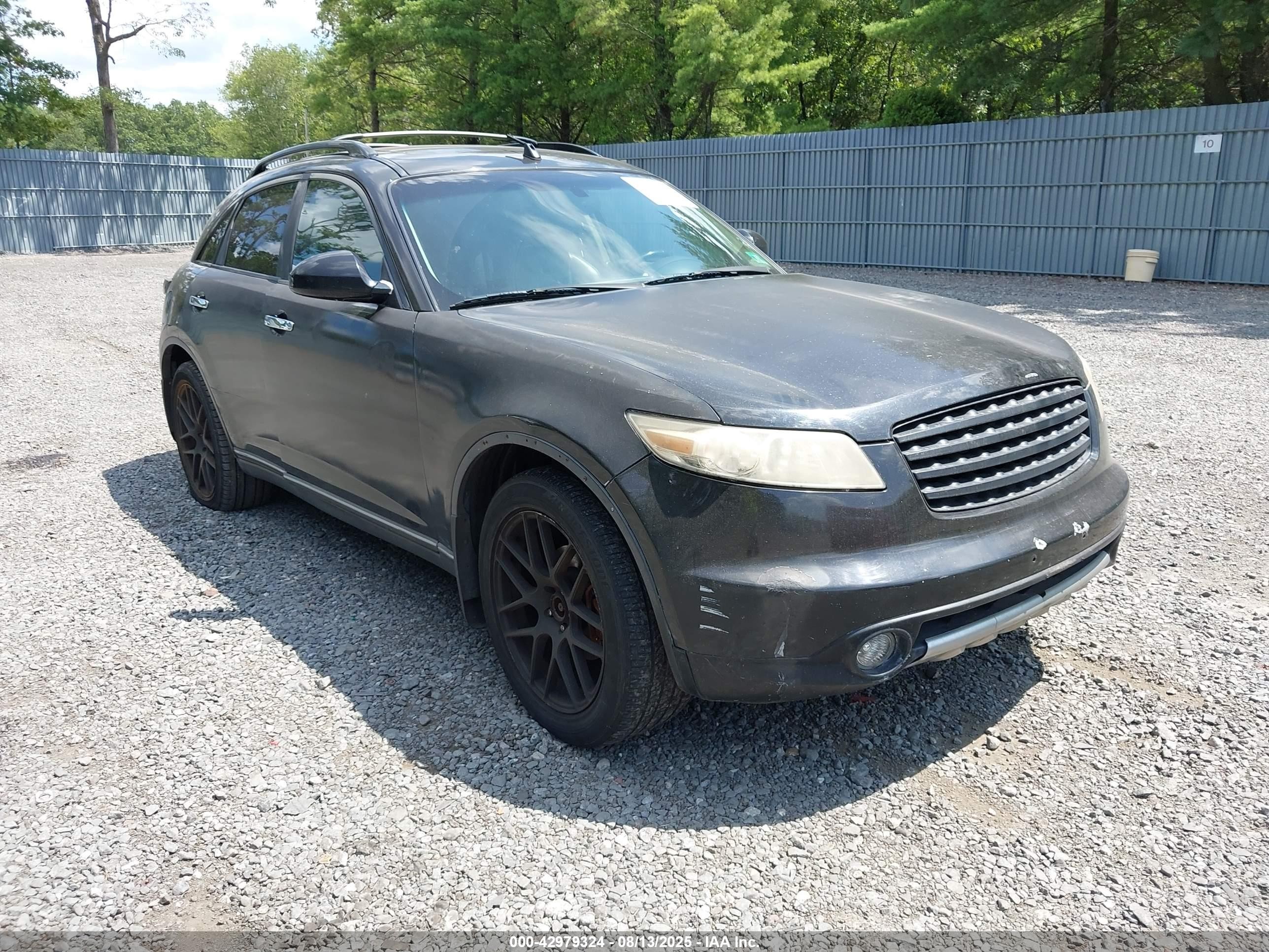 2004 Infiniti Fx35   Черный vin: JNRAS08W14X211485