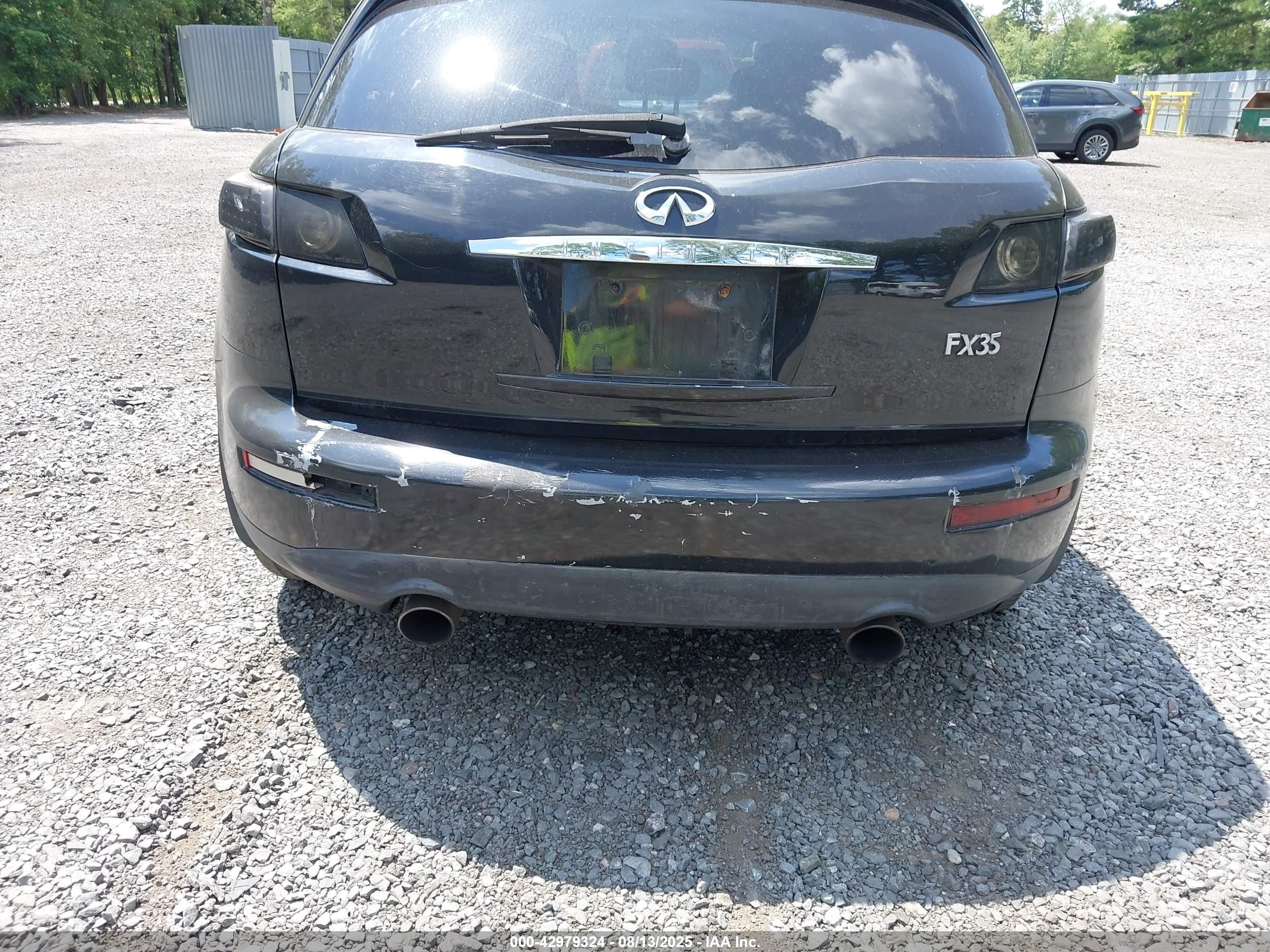 2004 Infiniti Fx35   Черный vin: JNRAS08W14X211485