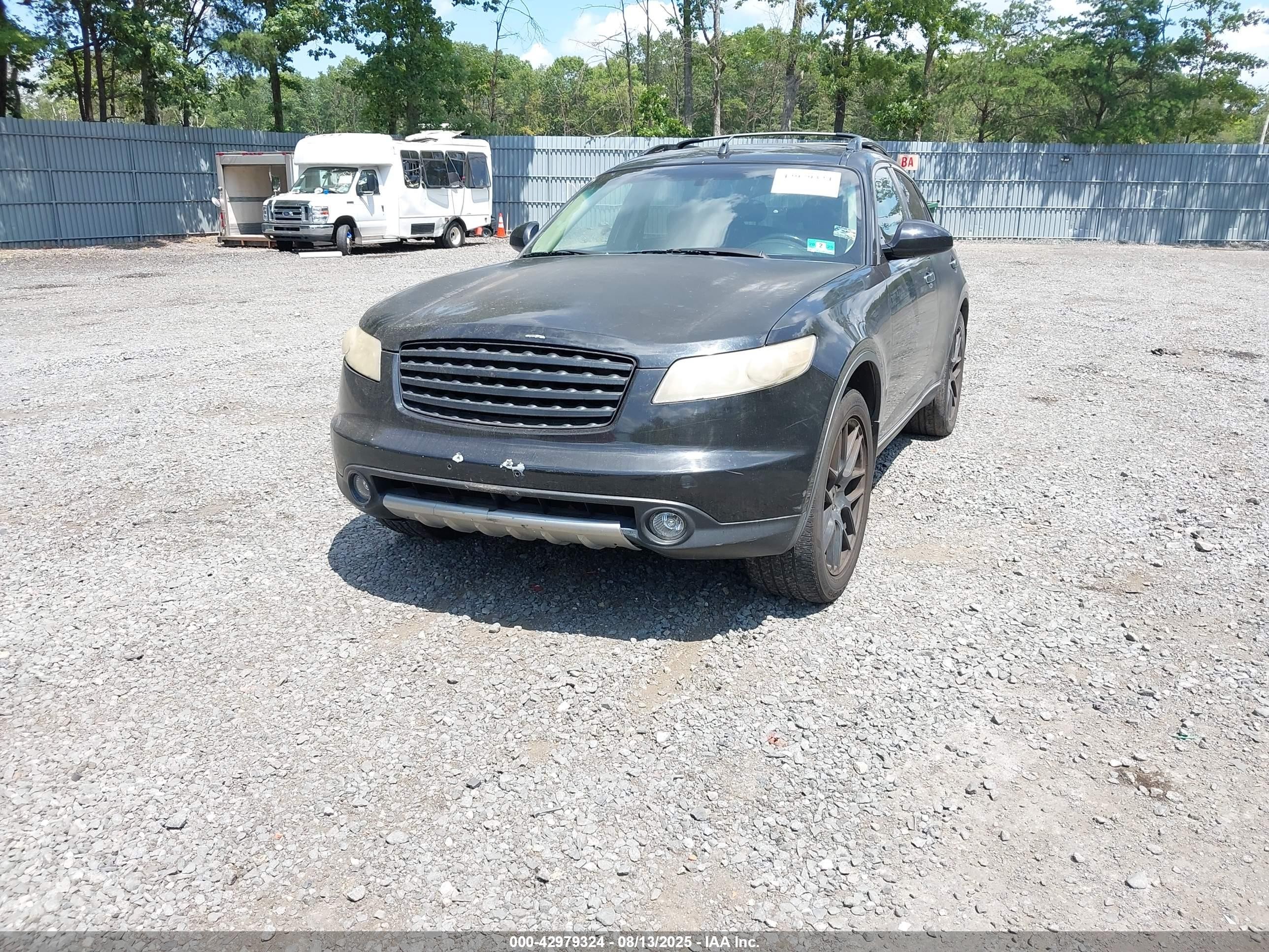 2004 Infiniti Fx35   Черный vin: JNRAS08W14X211485