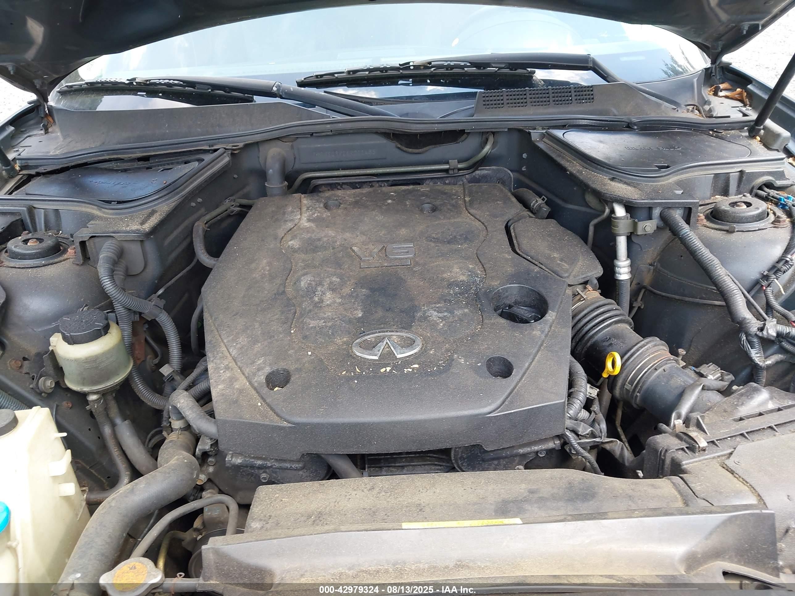 2004 Infiniti Fx35   Черный vin: JNRAS08W14X211485