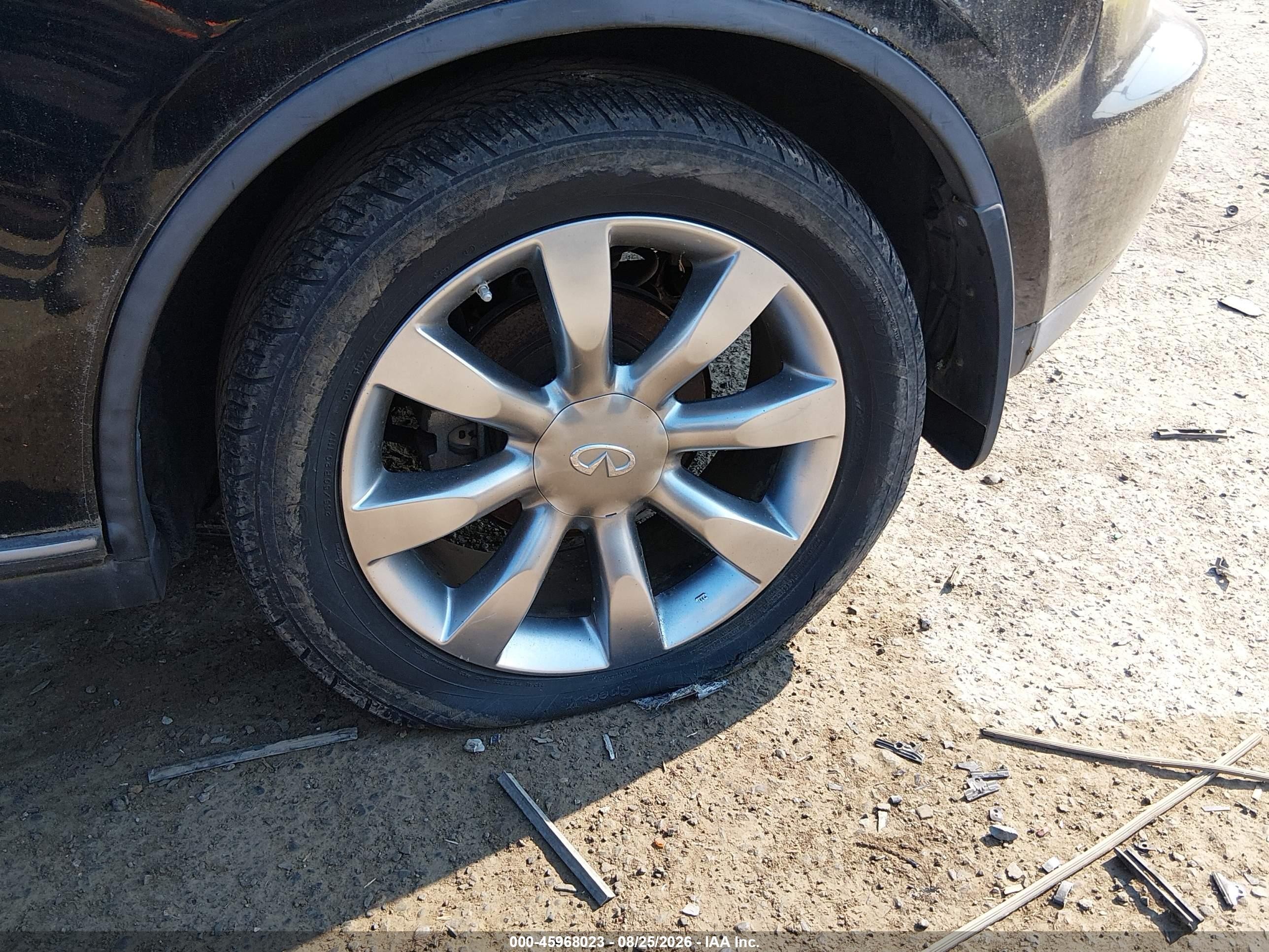 2004 Infiniti Fx35   Черный vin: JNRAS08W14X213236
