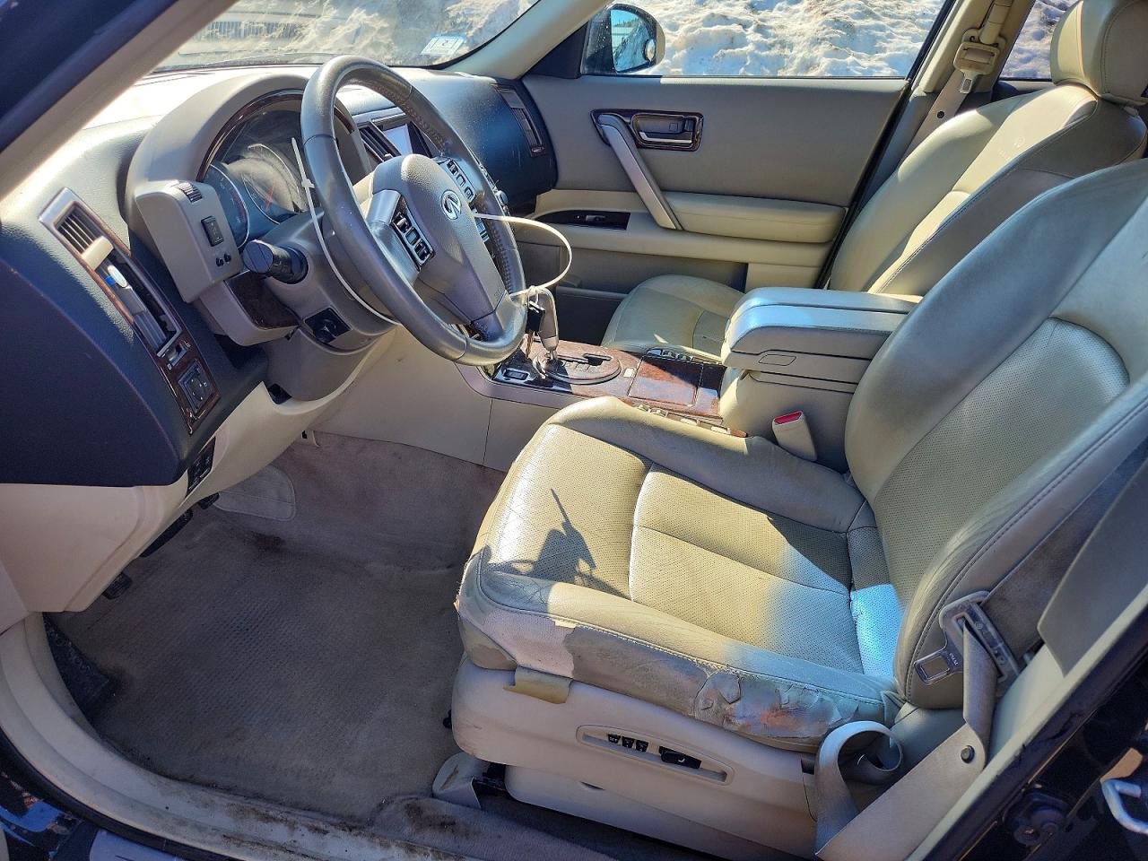 2005 Infiniti Fx35 Base Черный vin: JNRAS08W15X219717
