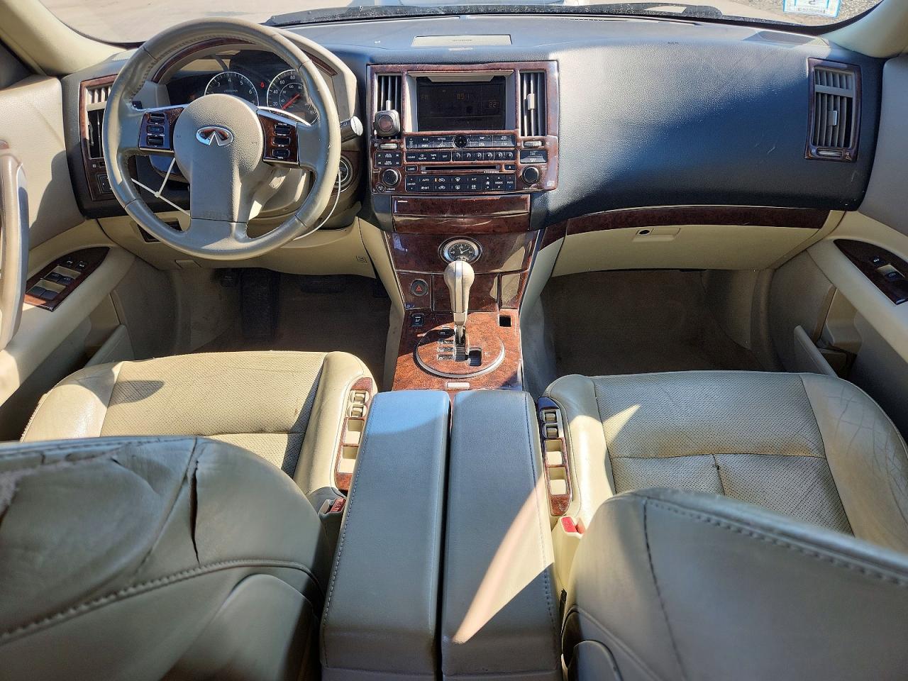 2005 Infiniti Fx35 Base Черный vin: JNRAS08W15X219717
