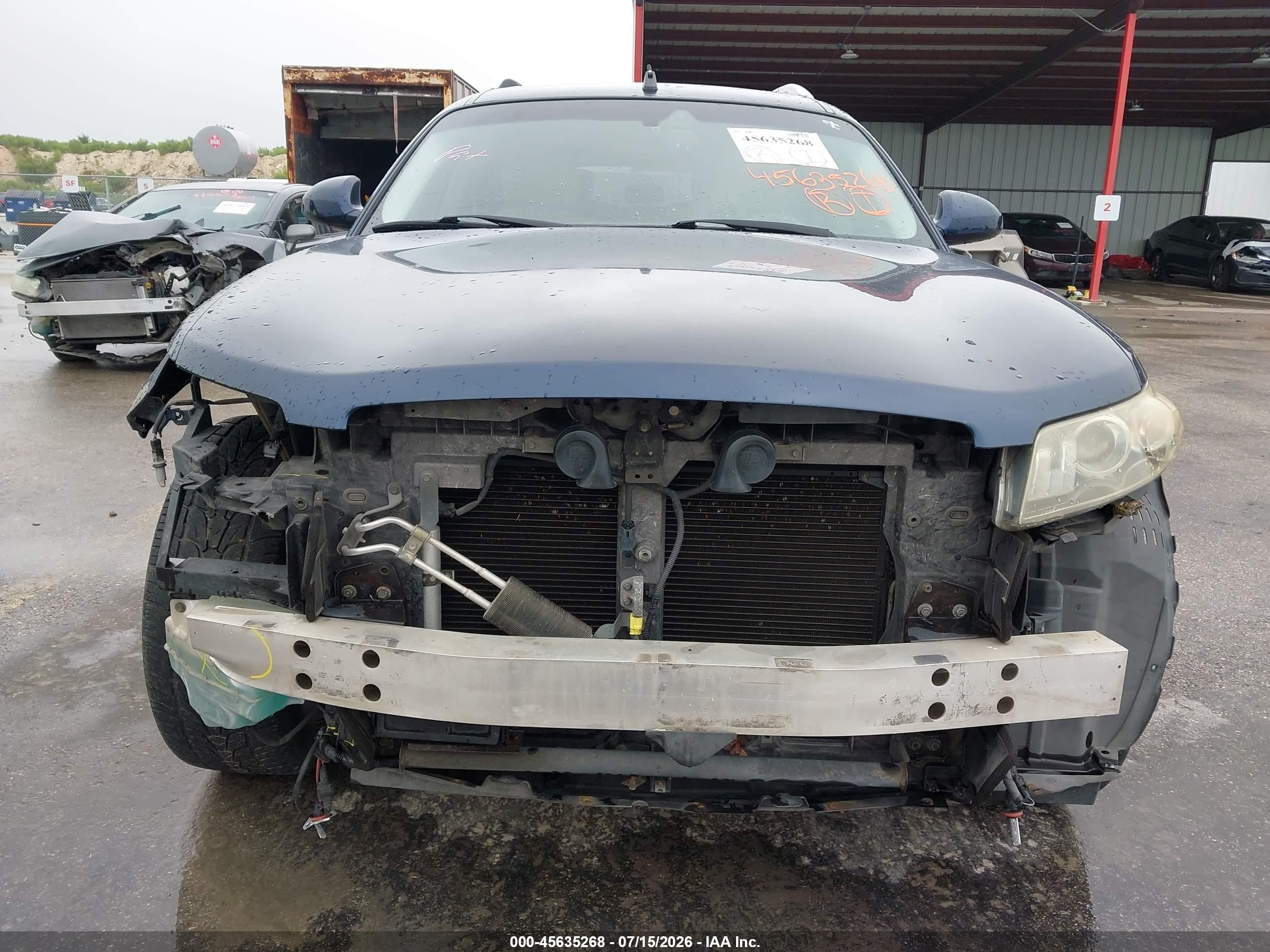 2006 Infiniti Fx35   Dark Blue vin: JNRAS08W16X205124