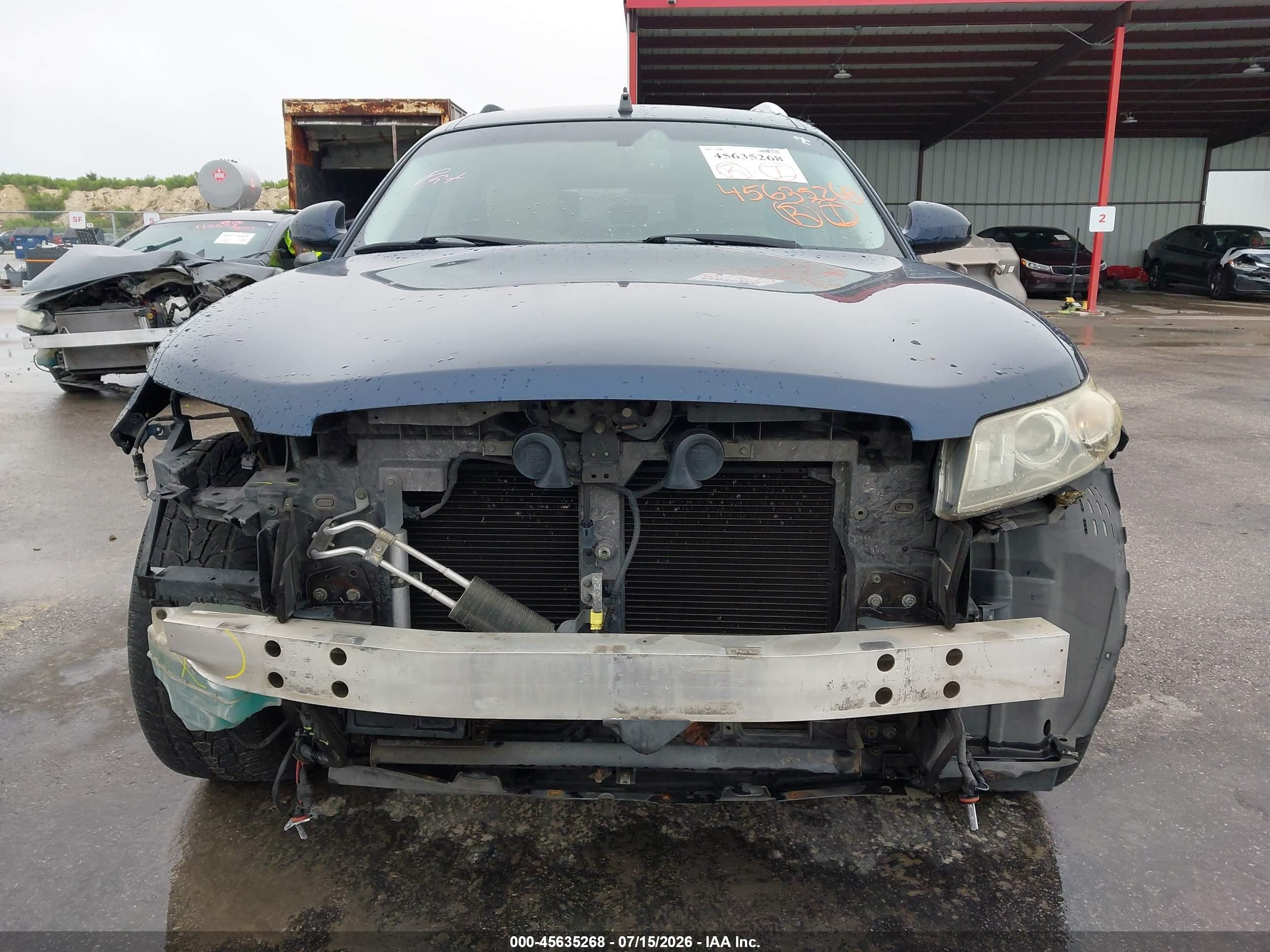 2006 Infiniti Fx35   Dark Blue vin: JNRAS08W16X205124