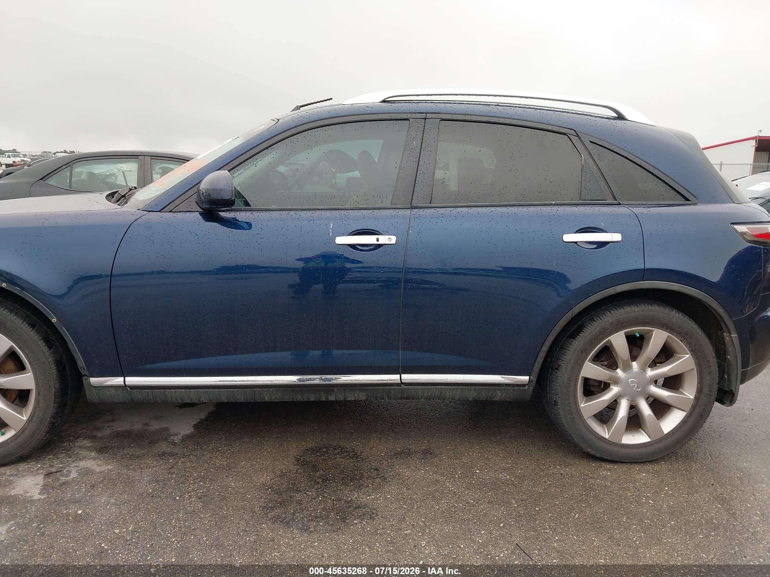 2006 Infiniti Fx35   Dark Blue vin: JNRAS08W16X205124
