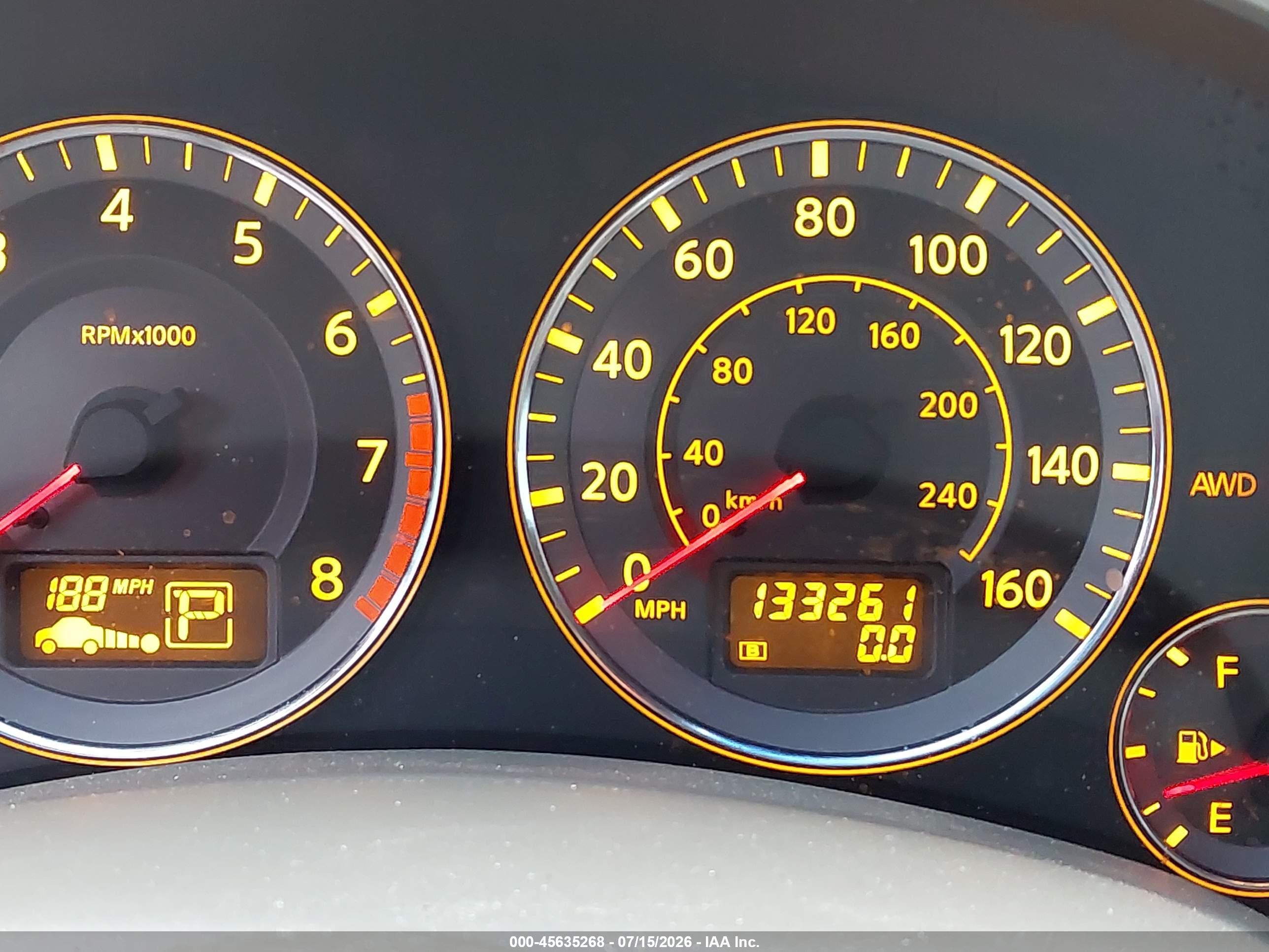 2006 Infiniti Fx35   Dark Blue vin: JNRAS08W16X205124