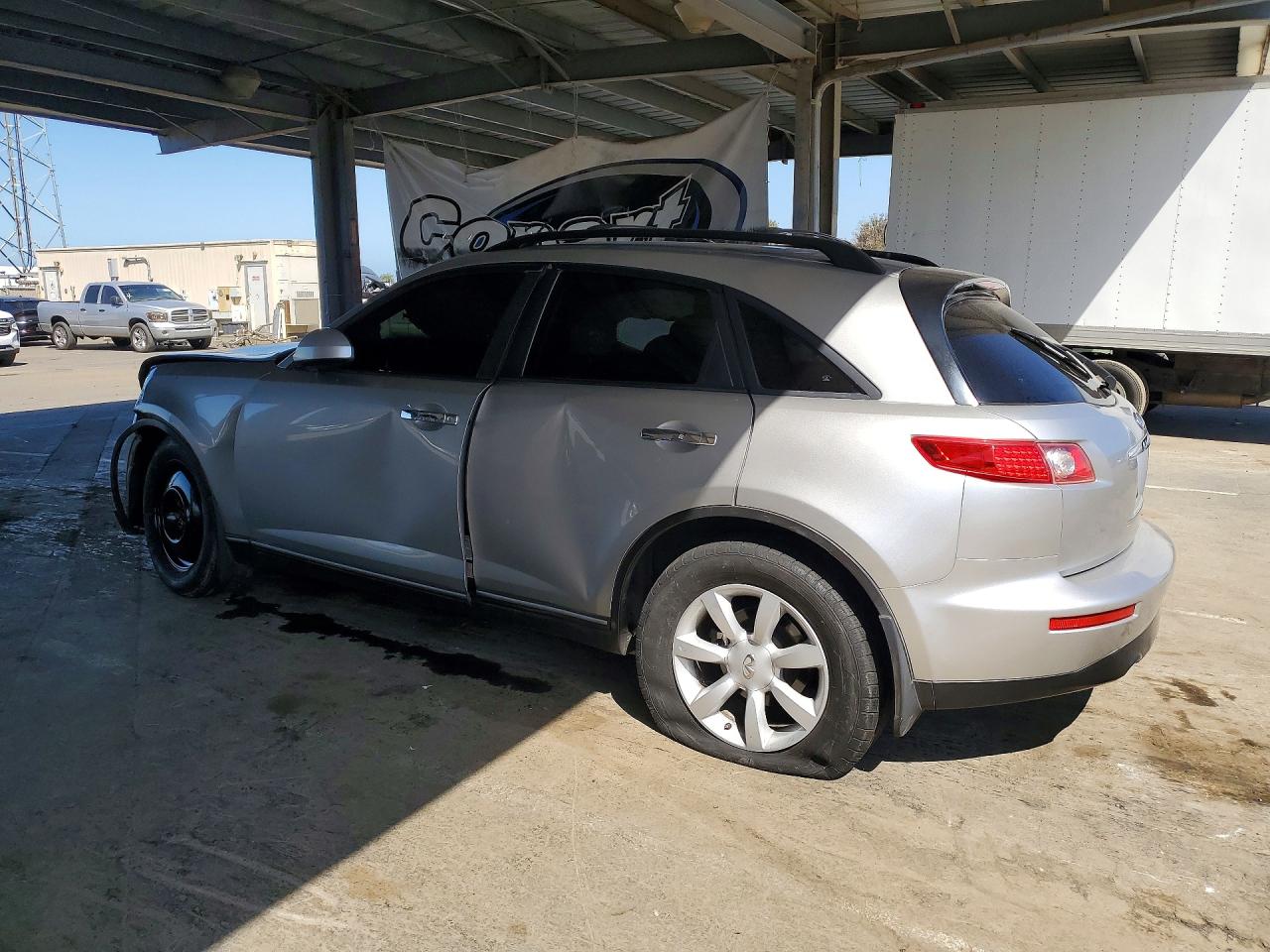2003 Infiniti Fx35 Base Silver vin: JNRAS08W23X205287