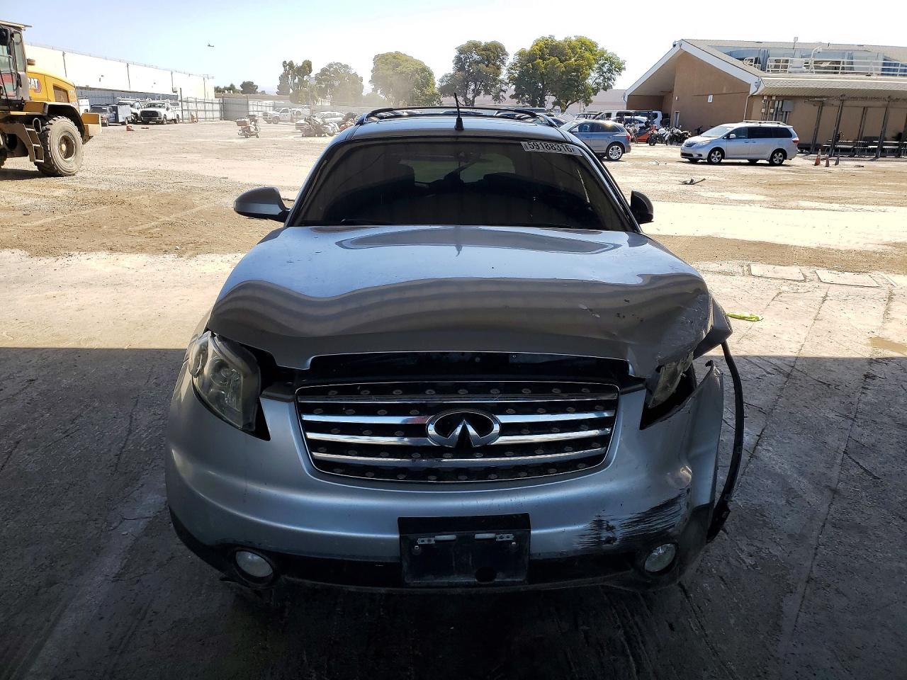 2003 Infiniti Fx35 Base Silver vin: JNRAS08W23X205287