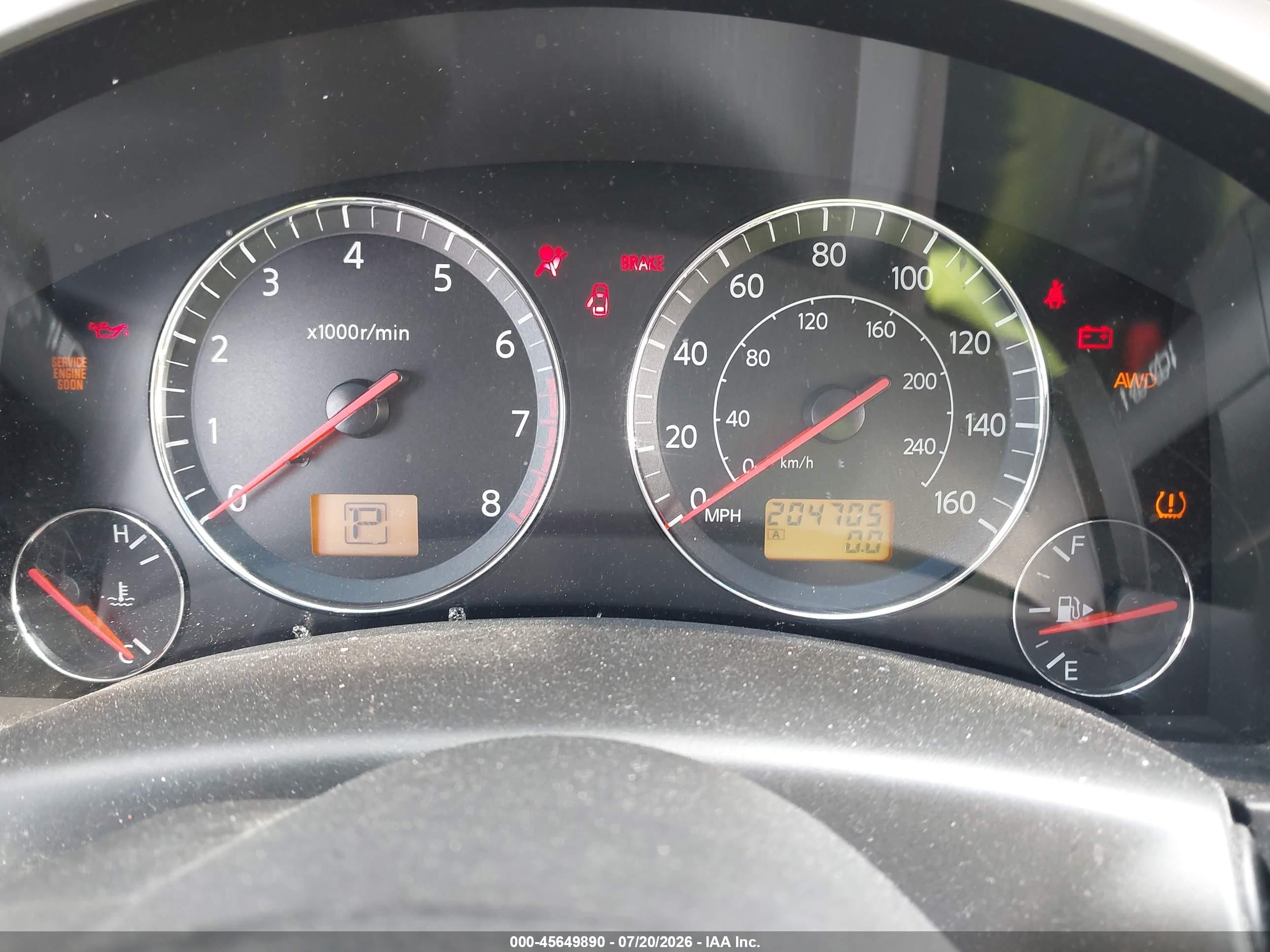 2005 Infiniti Fx35   Silver vin: JNRAS08W25X206099
