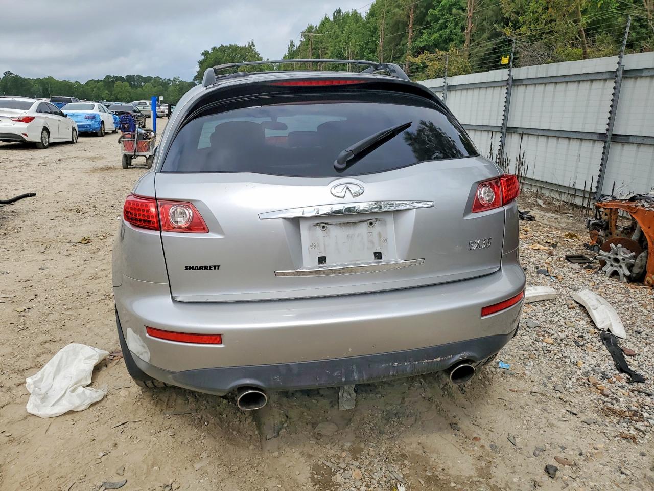 2005 Infiniti Fx35 Base Silver vin: JNRAS08W25X215773