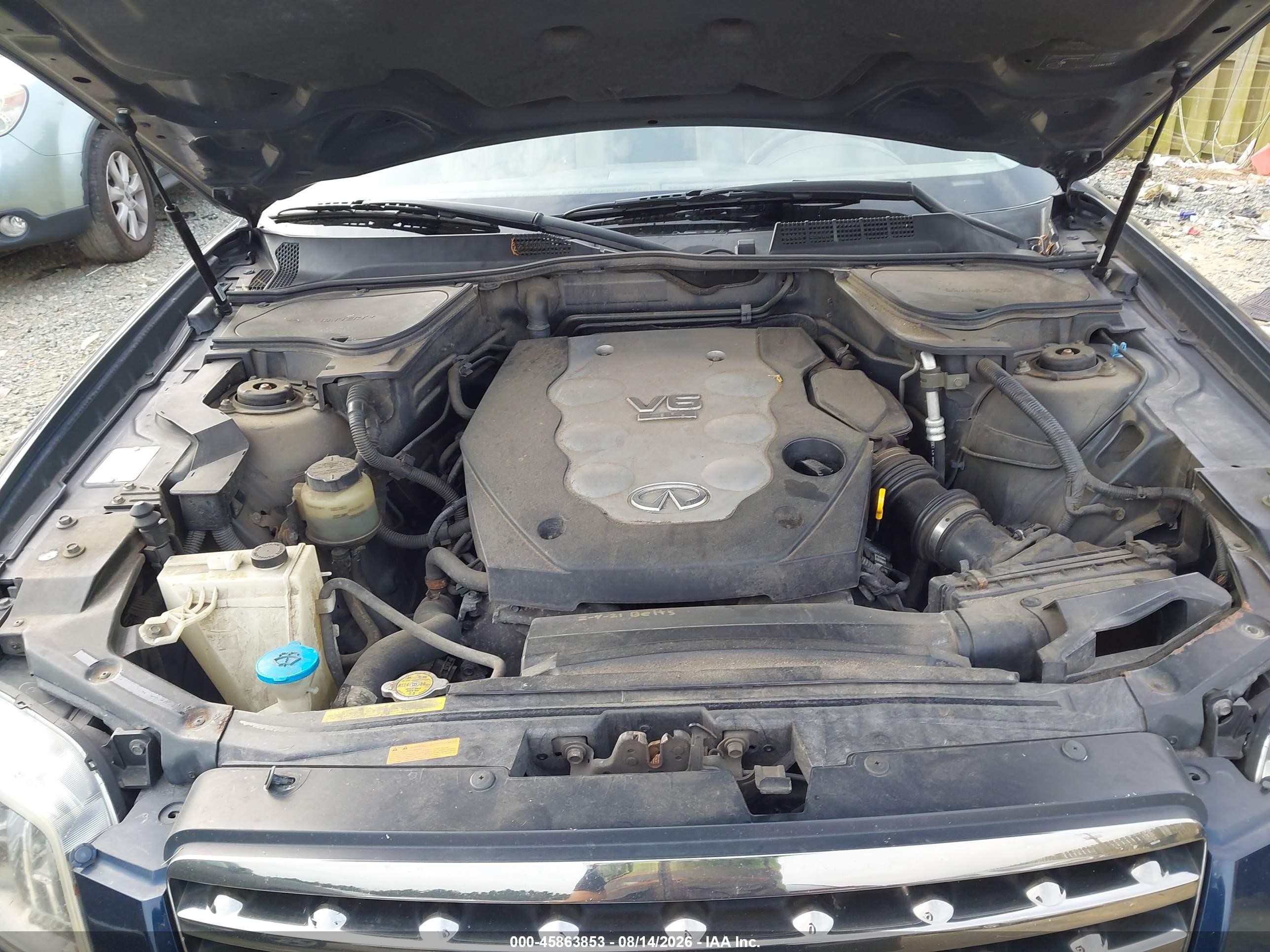 2007 Infiniti Fx35   Dark Blue vin: JNRAS08W27X205487